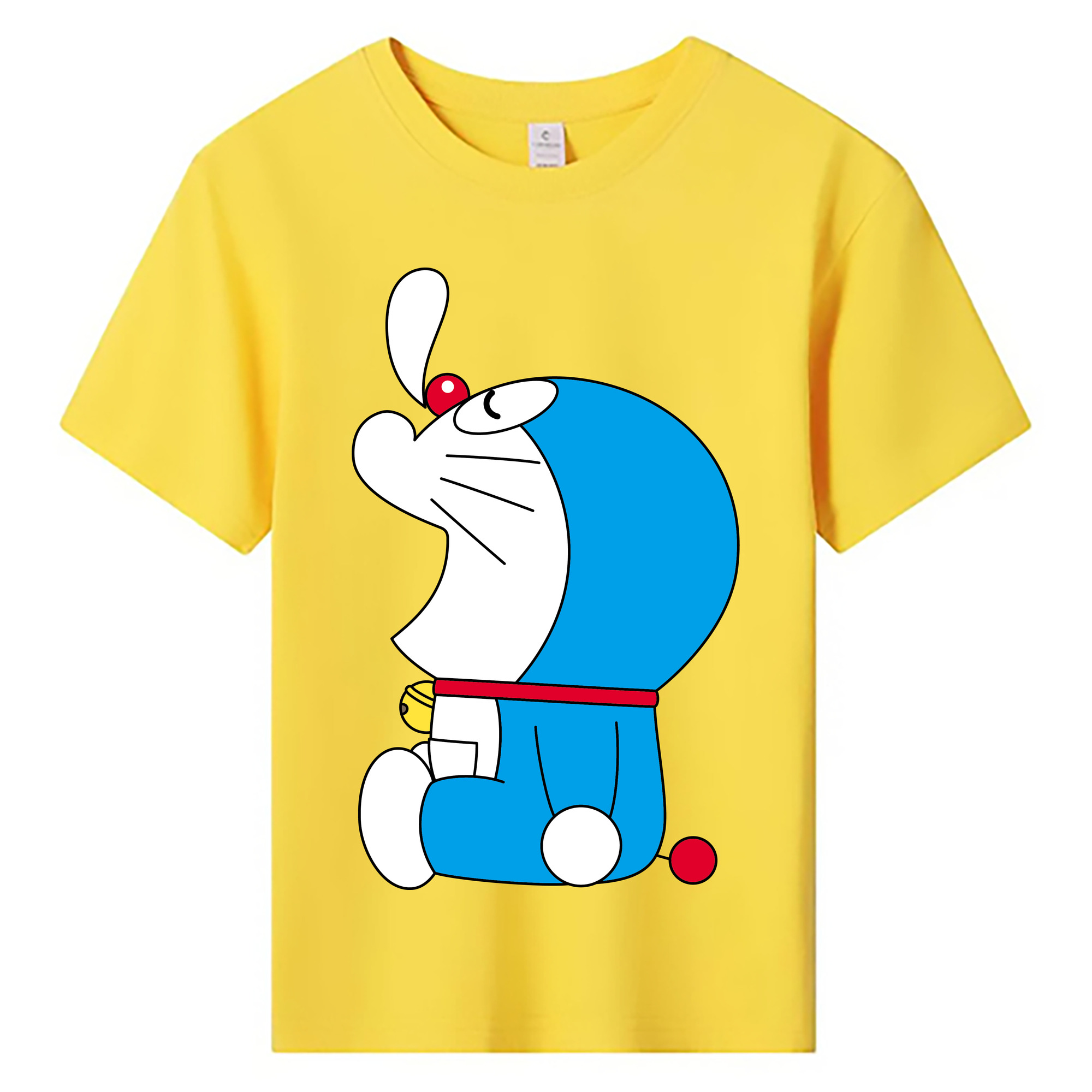 （画像用） ドラえもん Doraemon 綿100％キッズTシャツ（フロントプリント）