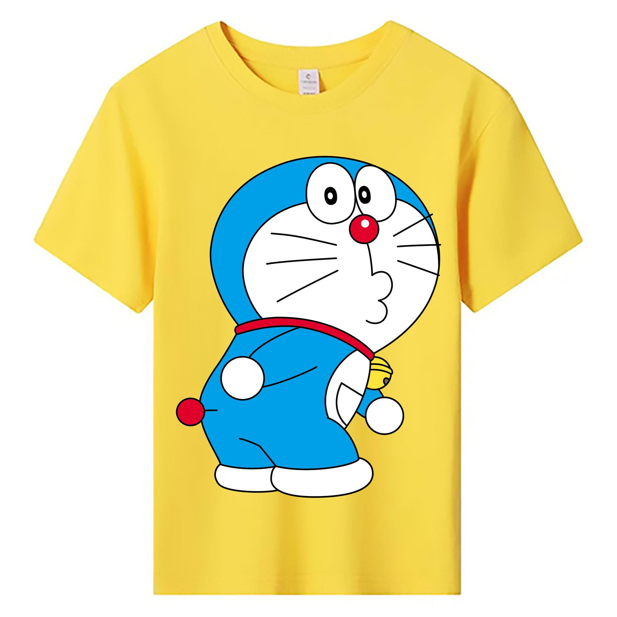（画像用） ドラえもん Doraemon 綿100％キッズTシャツ（フロントプリント）