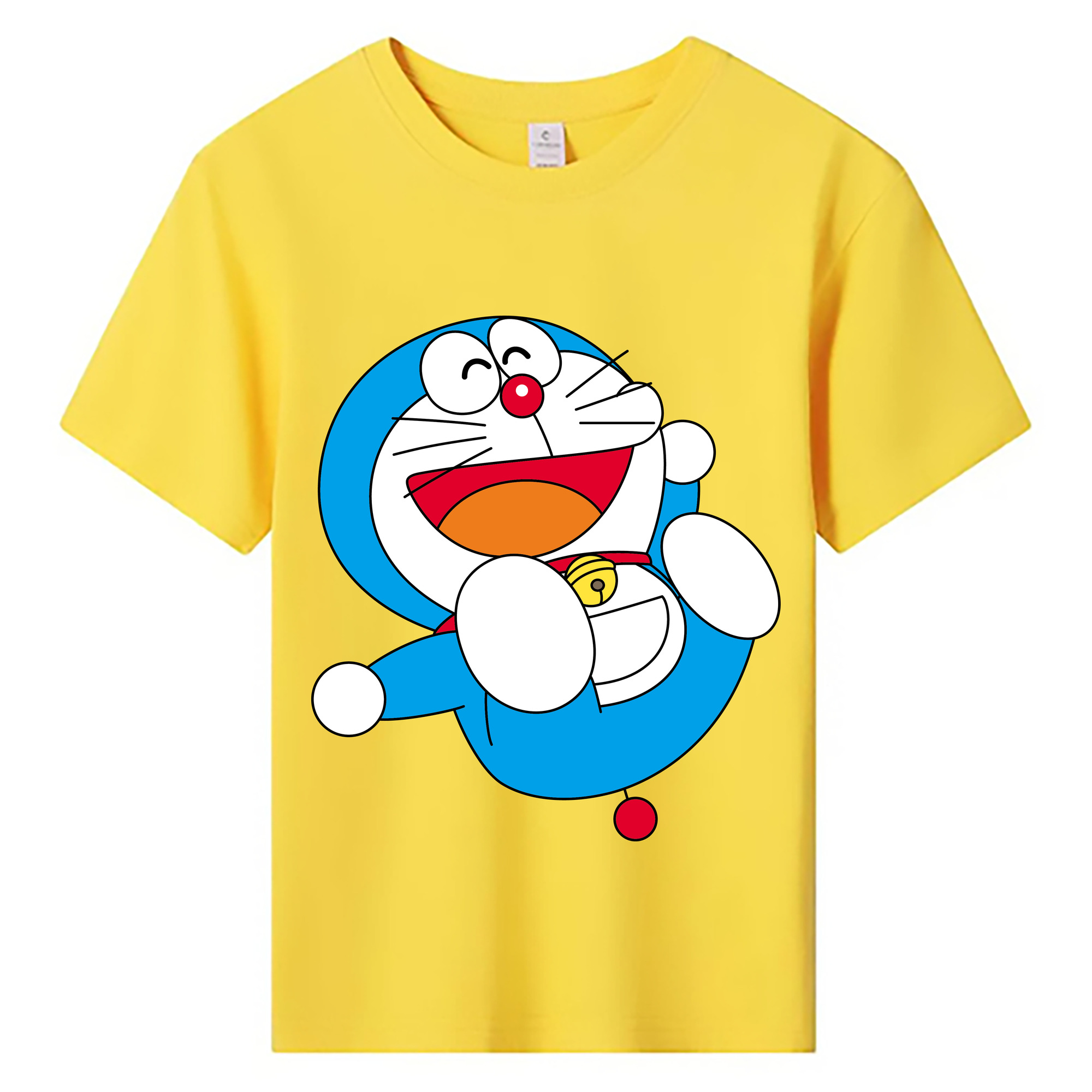 （画像用） ドラえもん Doraemon 綿100％キッズTシャツ（フロントプリント）