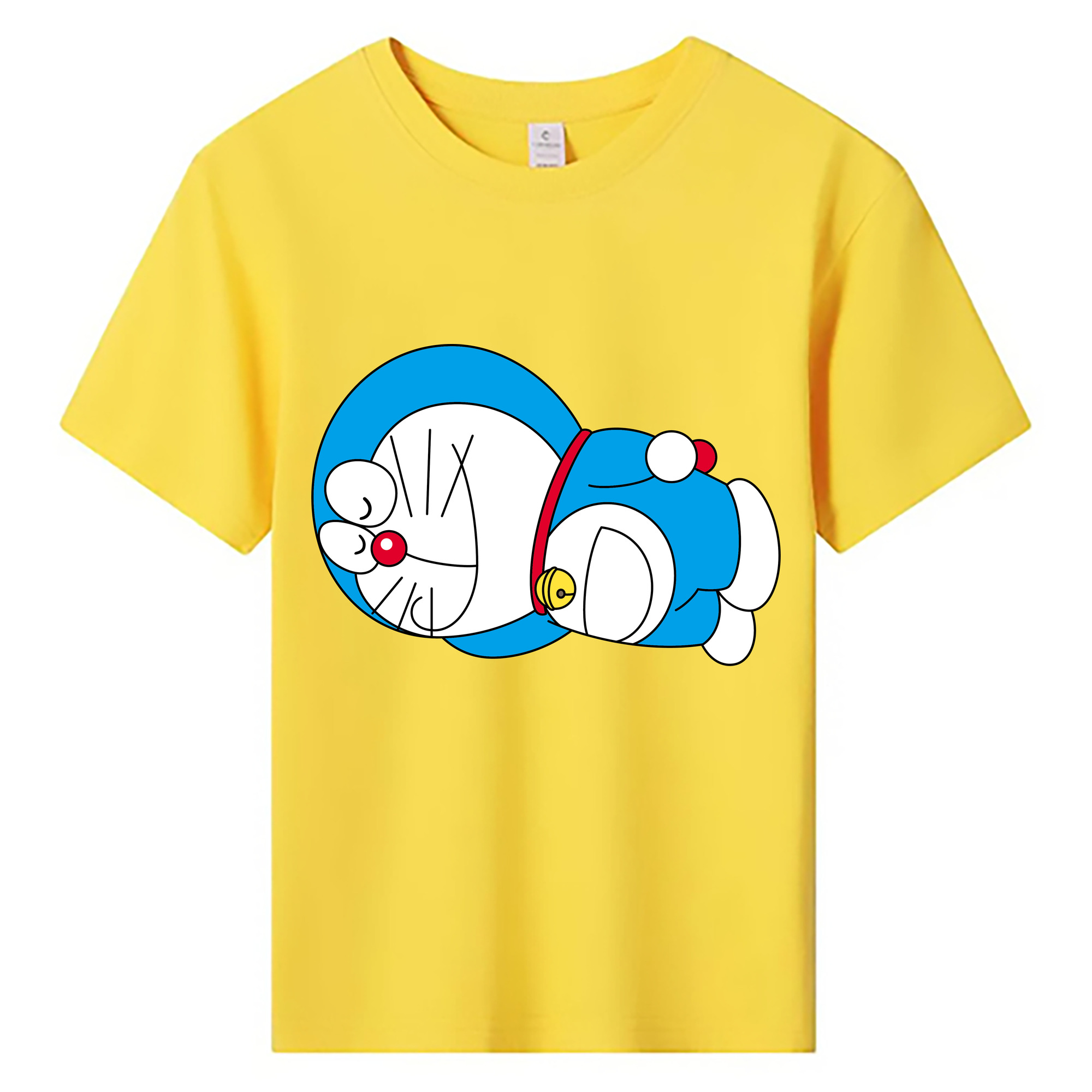 （画像用） ドラえもん Doraemon 綿100％キッズTシャツ（フロントプリント）
