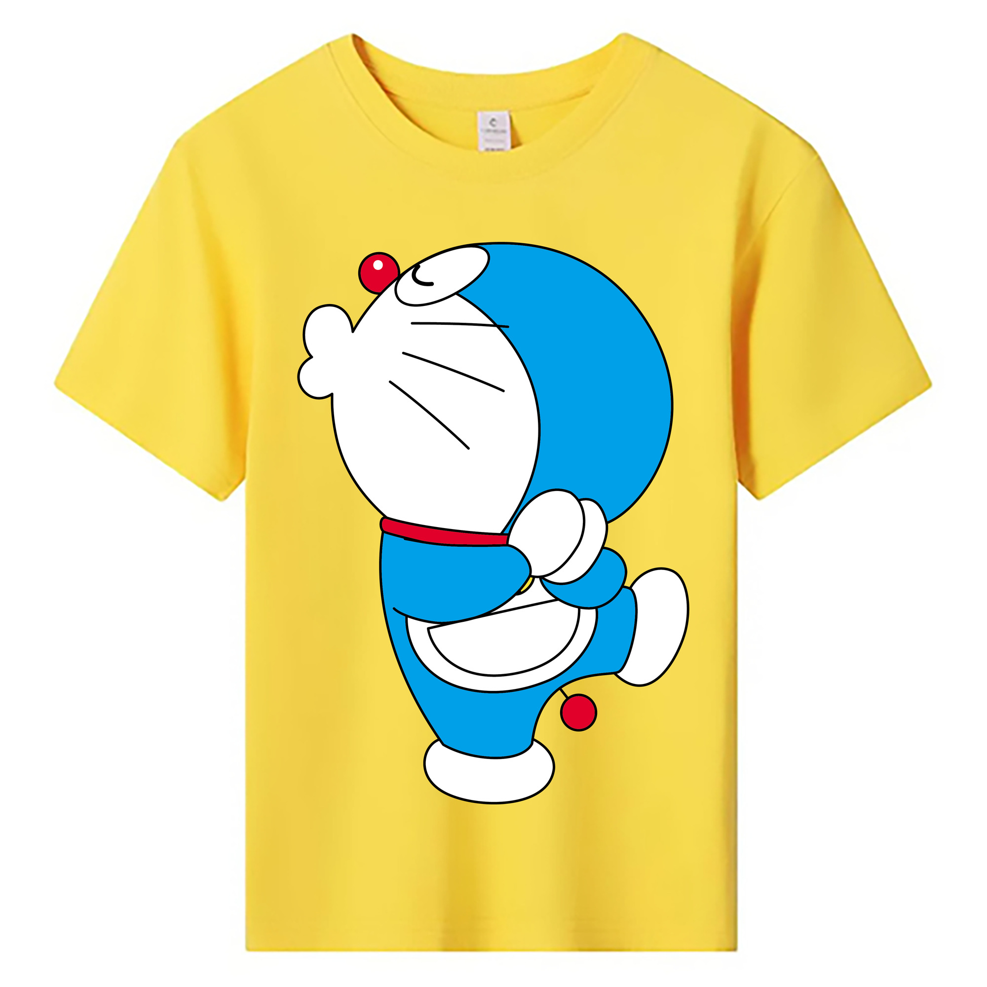 （画像用） ドラえもん Doraemon 綿100％キッズTシャツ（フロントプリント）