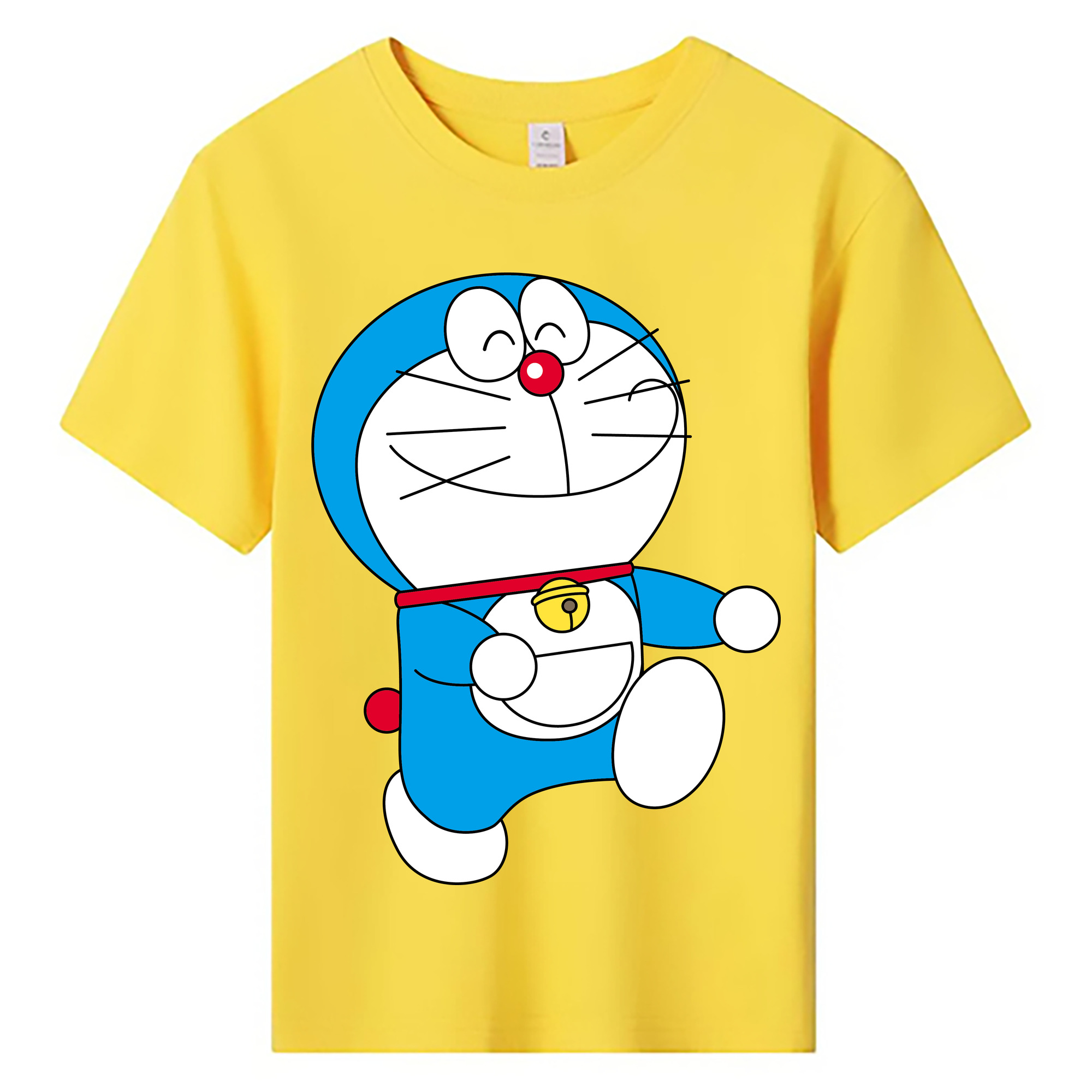 （画像用） ドラえもん Doraemon 綿100％キッズTシャツ（フロントプリント）