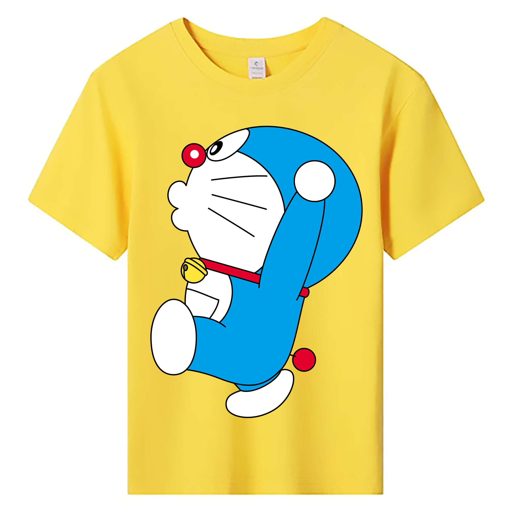 （画像用） ドラえもん Doraemon 綿100％キッズTシャツ（フロントプリント）