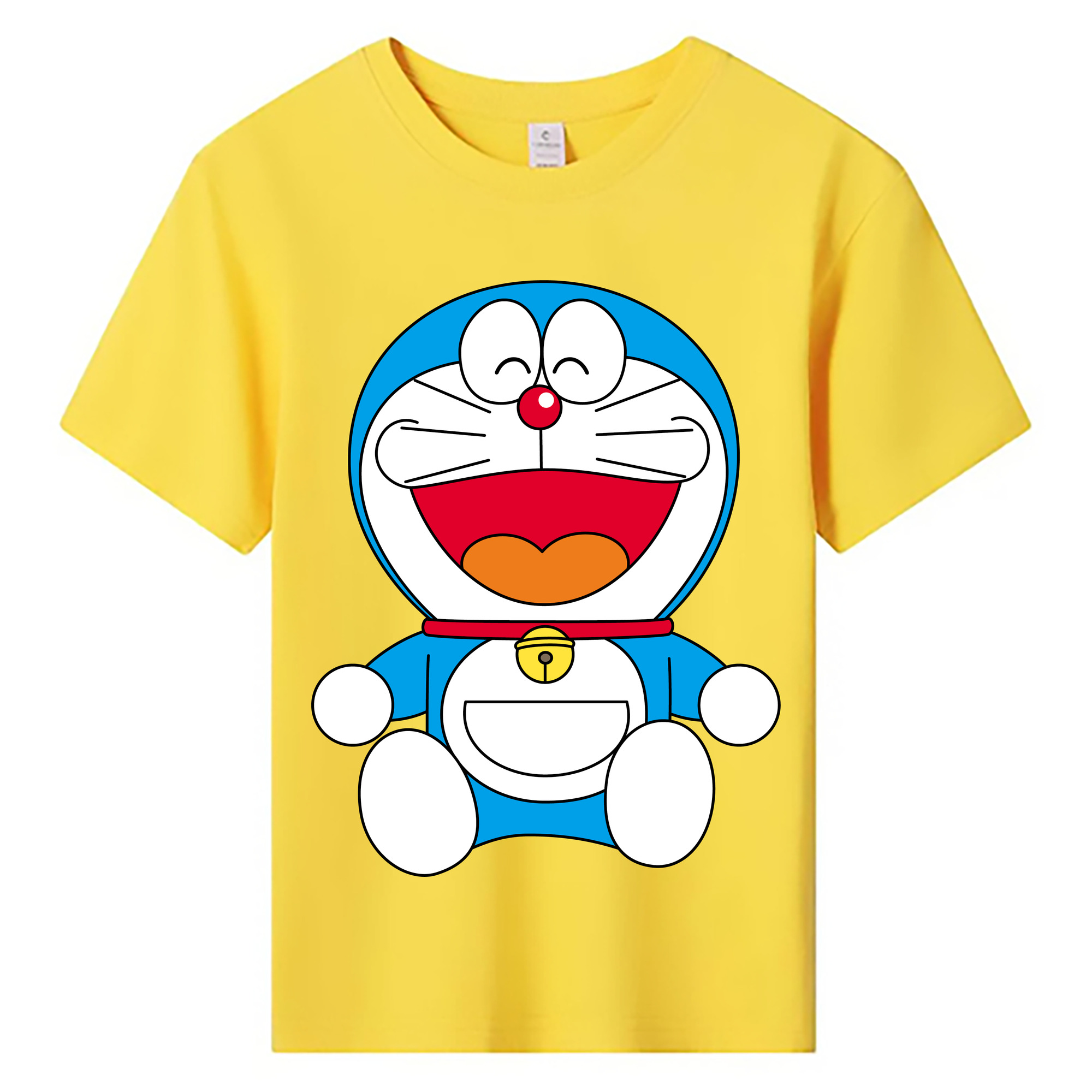 （画像用） ドラえもん Doraemon 綿100％キッズTシャツ（フロントプリント）