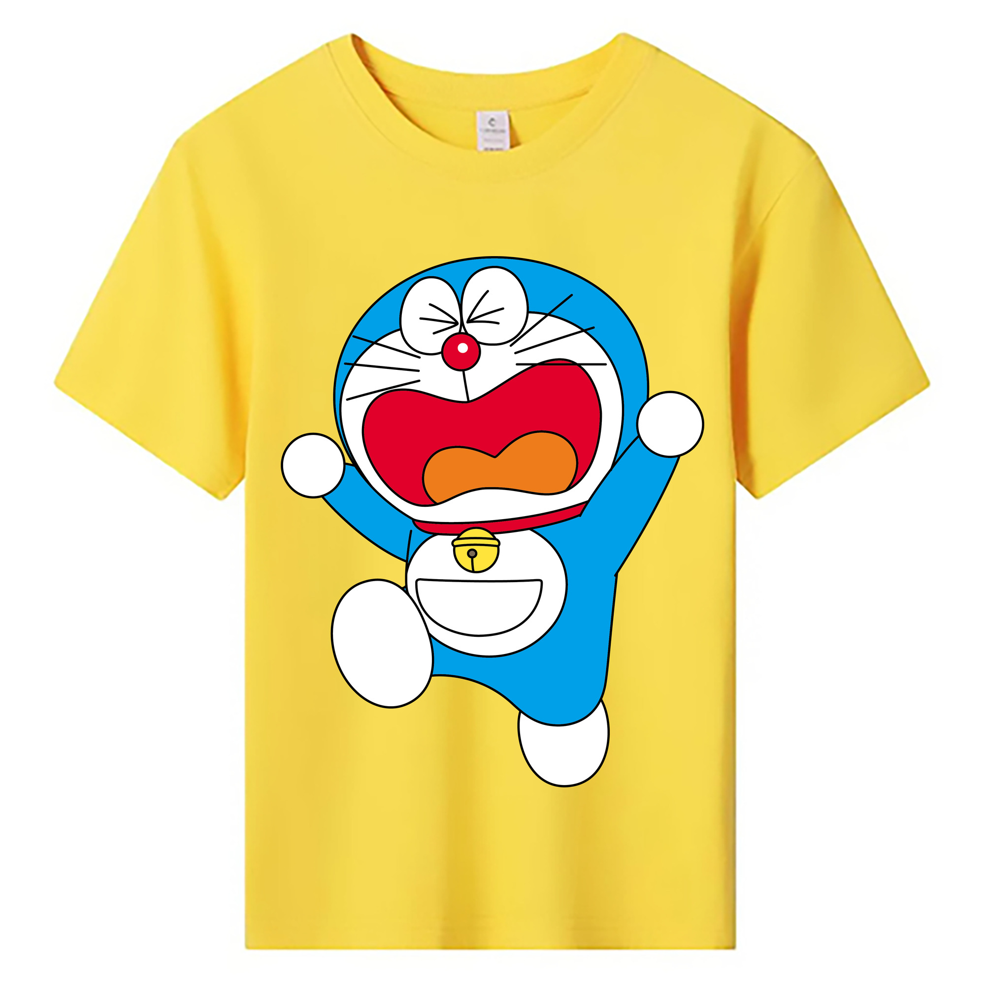 （画像用） ドラえもん Doraemon 綿100％キッズTシャツ（フロントプリント）