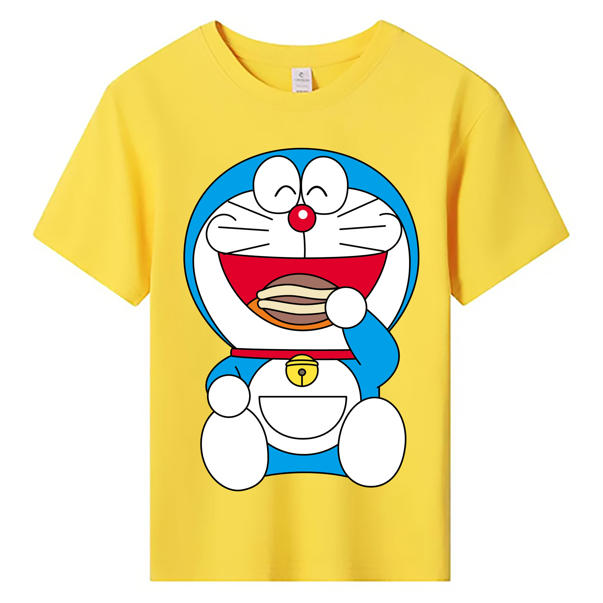 （画像用） ドラえもん Doraemon 綿100％キッズTシャツ（フロントプリント）