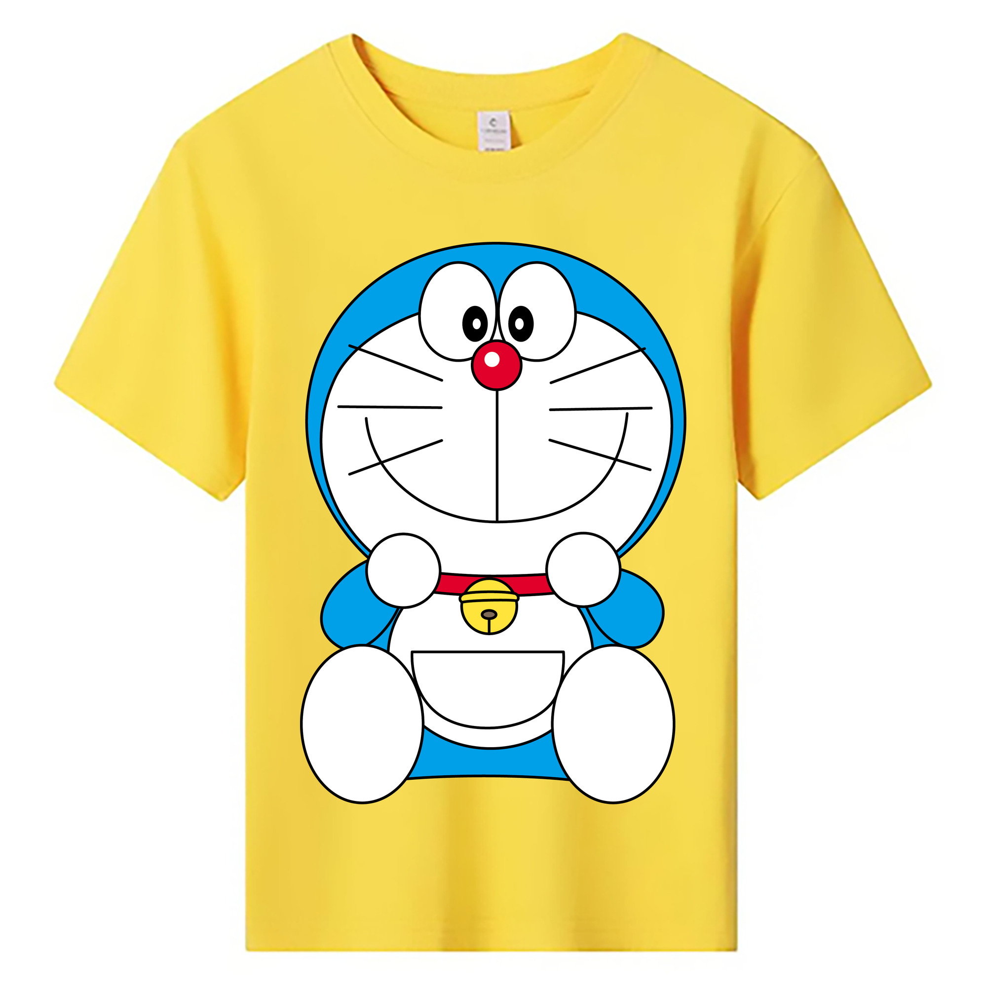 （画像用） ドラえもん Doraemon 綿100％キッズTシャツ（フロントプリント）
