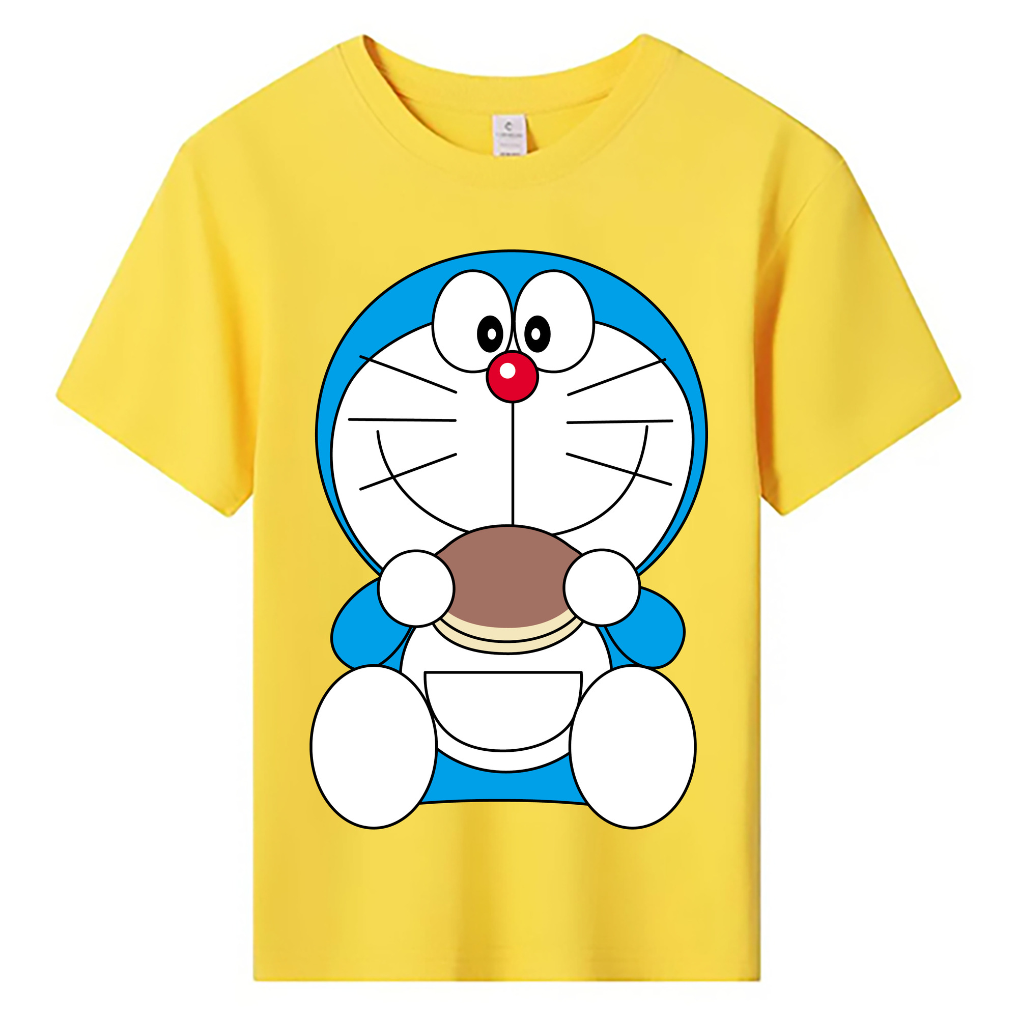 （画像用） ドラえもん Doraemon 綿100％キッズTシャツ（フロントプリント）