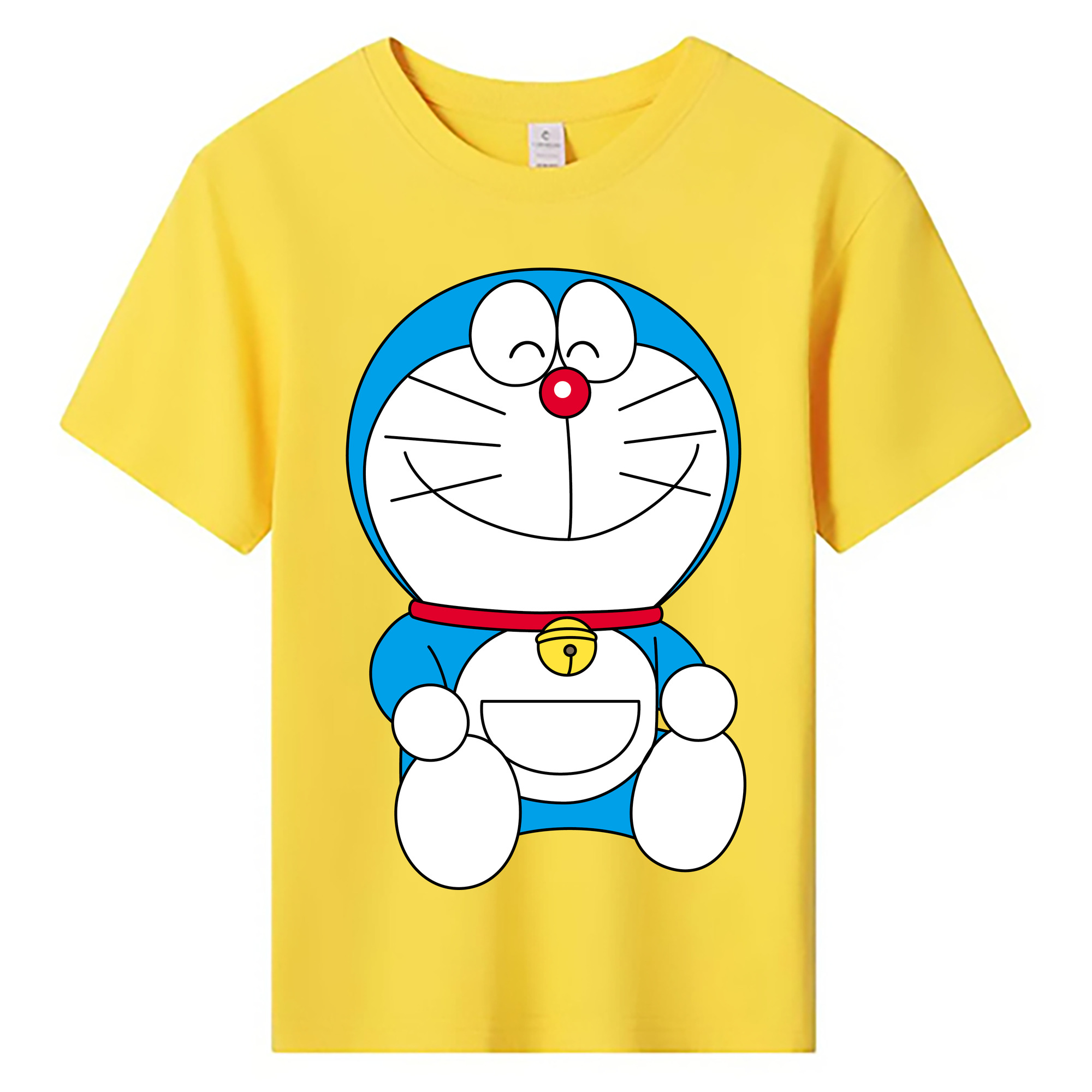 （画像用） ドラえもん Doraemon 綿100％キッズTシャツ（フロントプリント）