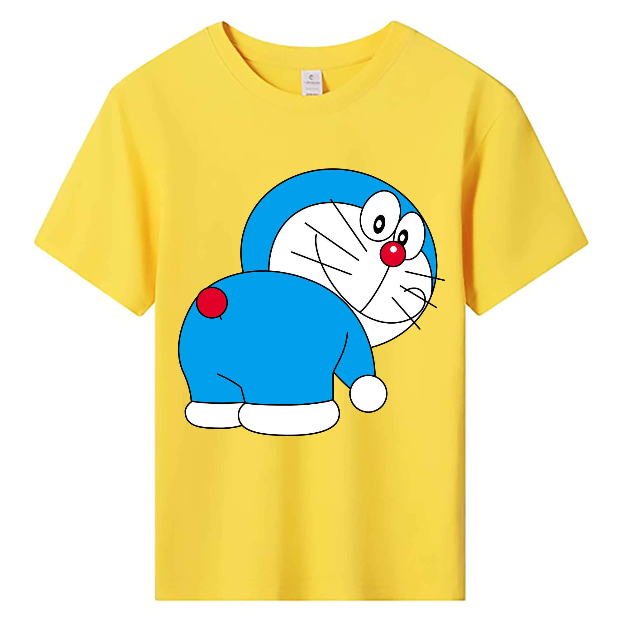 （画像用） ドラえもん Doraemon 綿100％キッズTシャツ（フロントプリント）