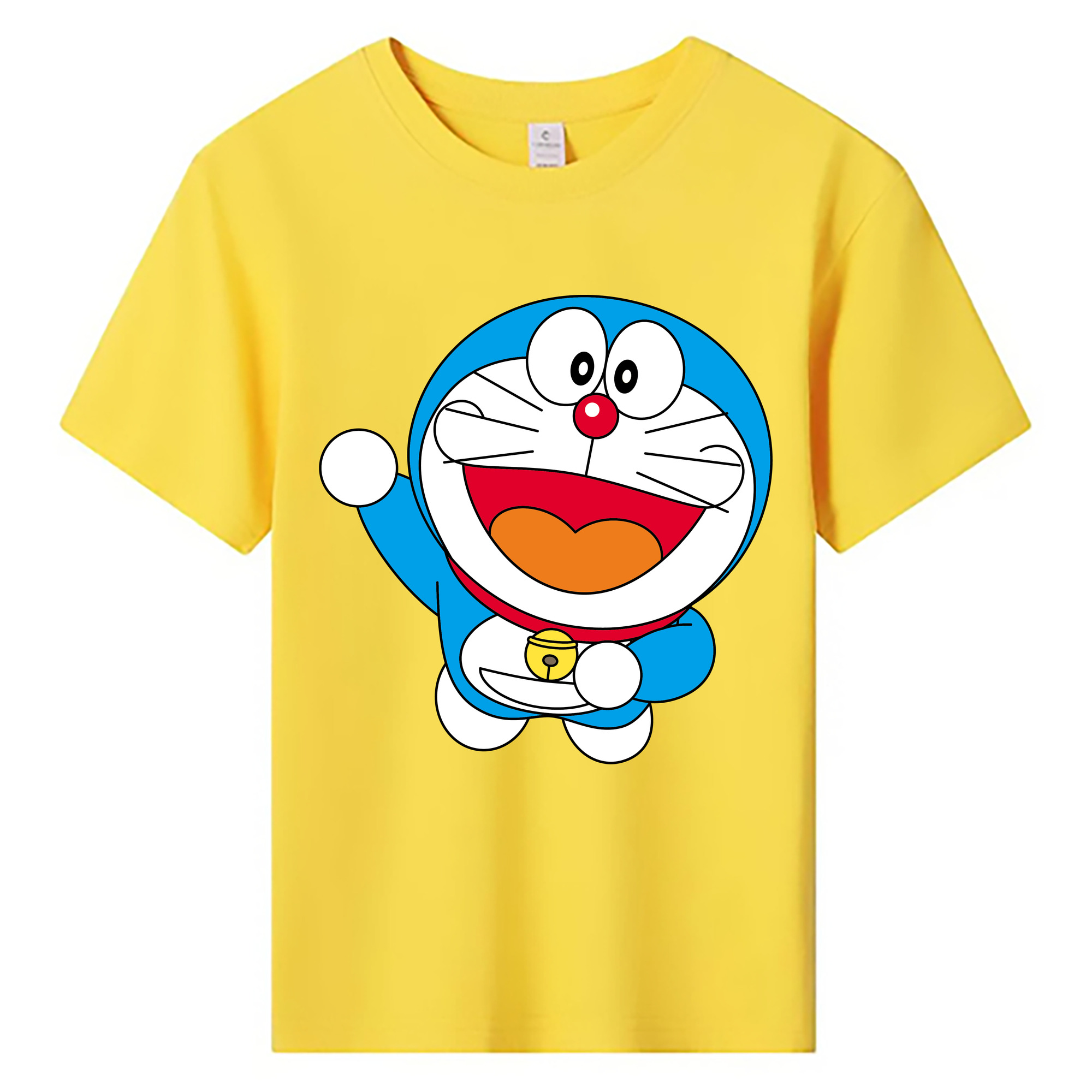 （画像用） ドラえもん Doraemon 綿100％キッズTシャツ（フロントプリント）