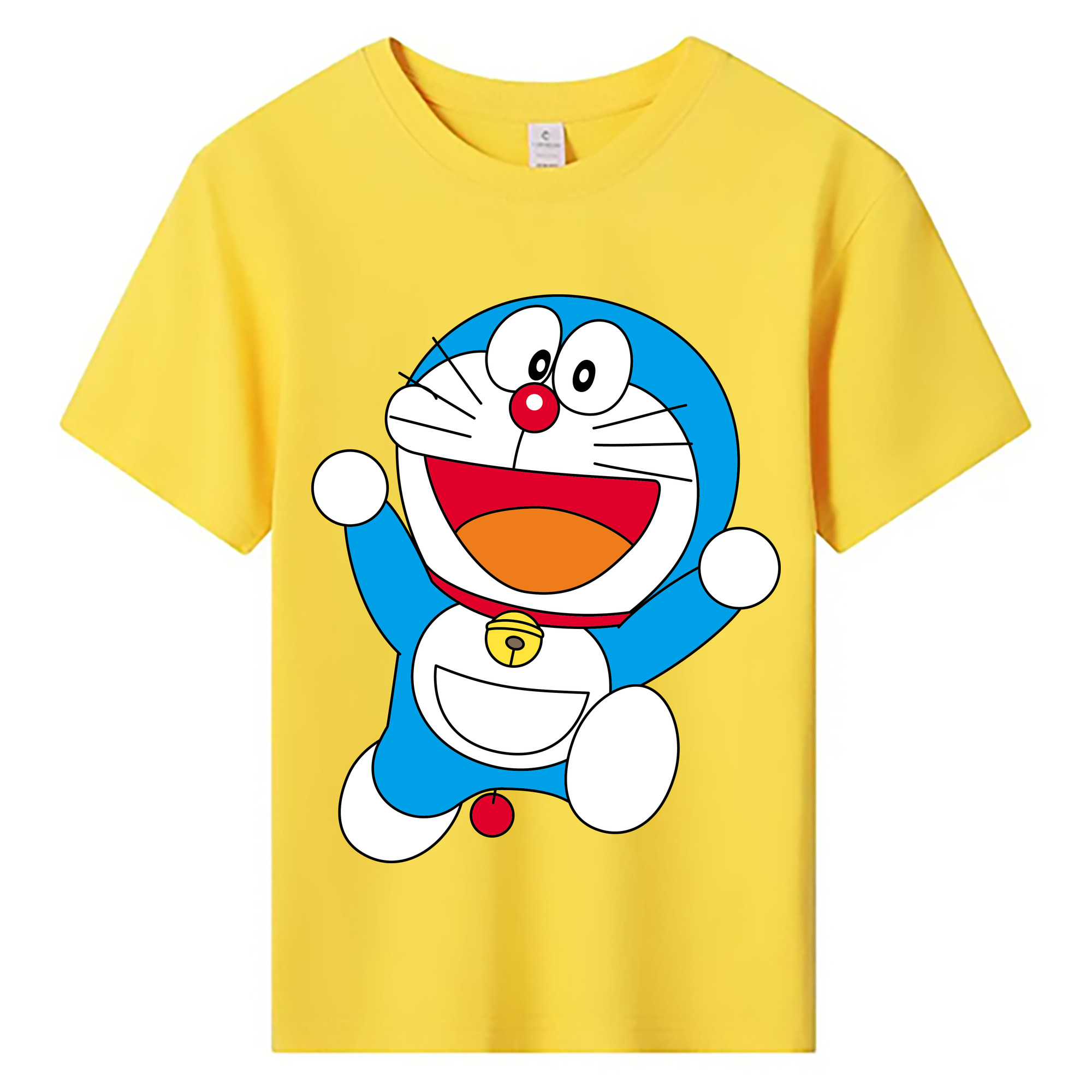 （画像用） ドラえもん Doraemon 綿100％キッズTシャツ（フロントプリント）