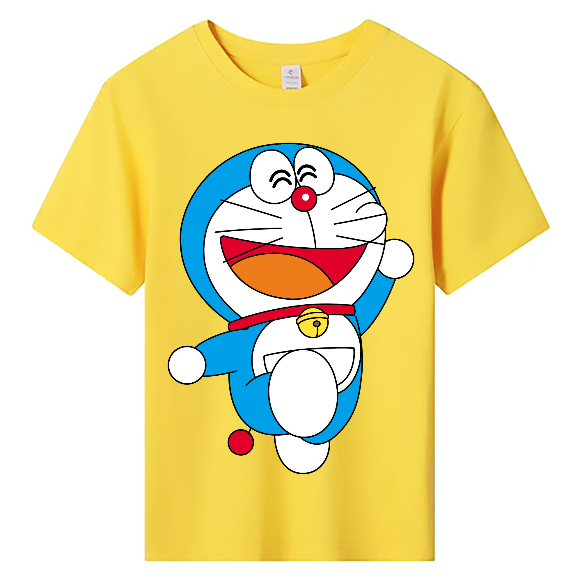 （画像用） ドラえもん Doraemon 綿100％キッズTシャツ（フロントプリント）