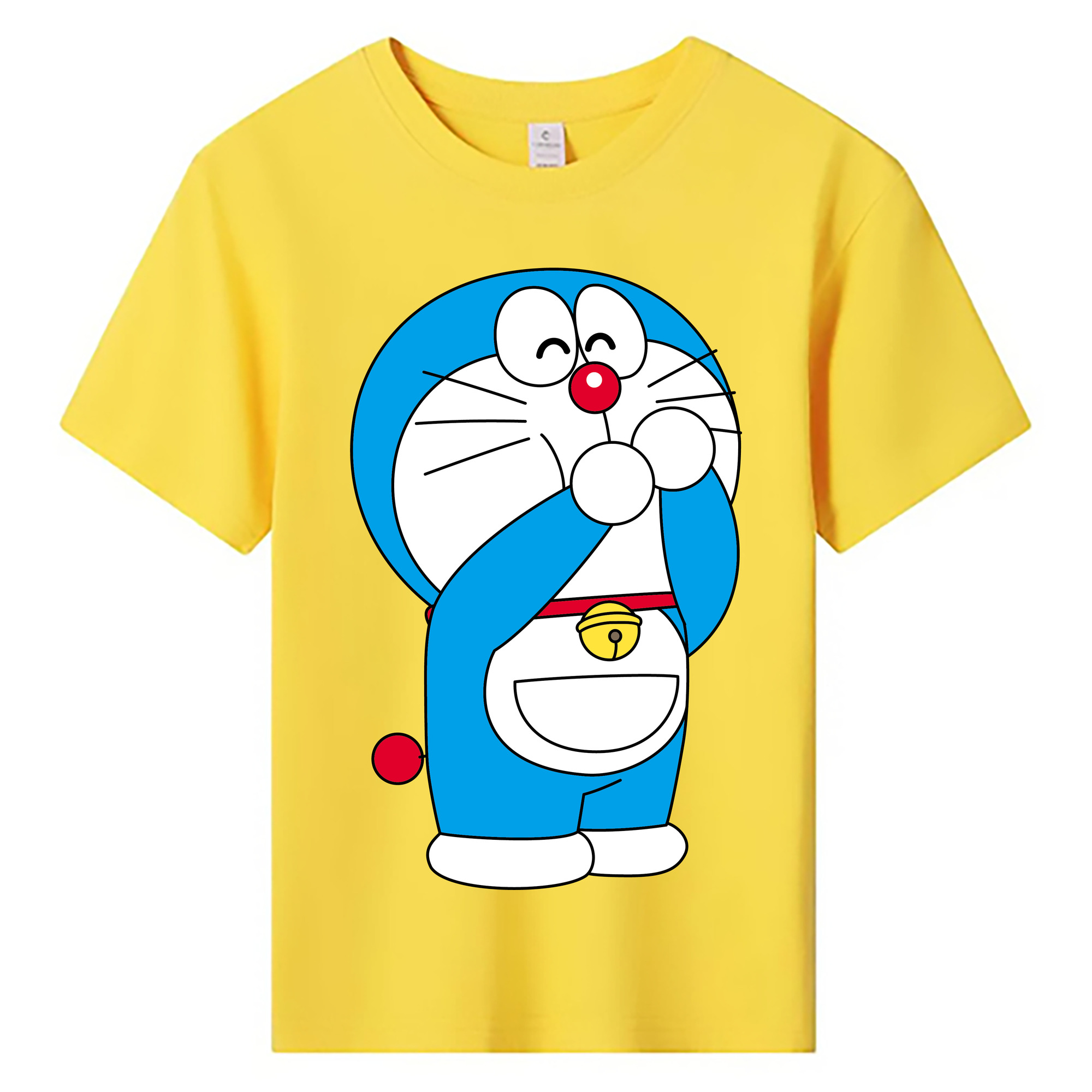 （画像用） ドラえもん Doraemon 綿100％キッズTシャツ（フロントプリント）