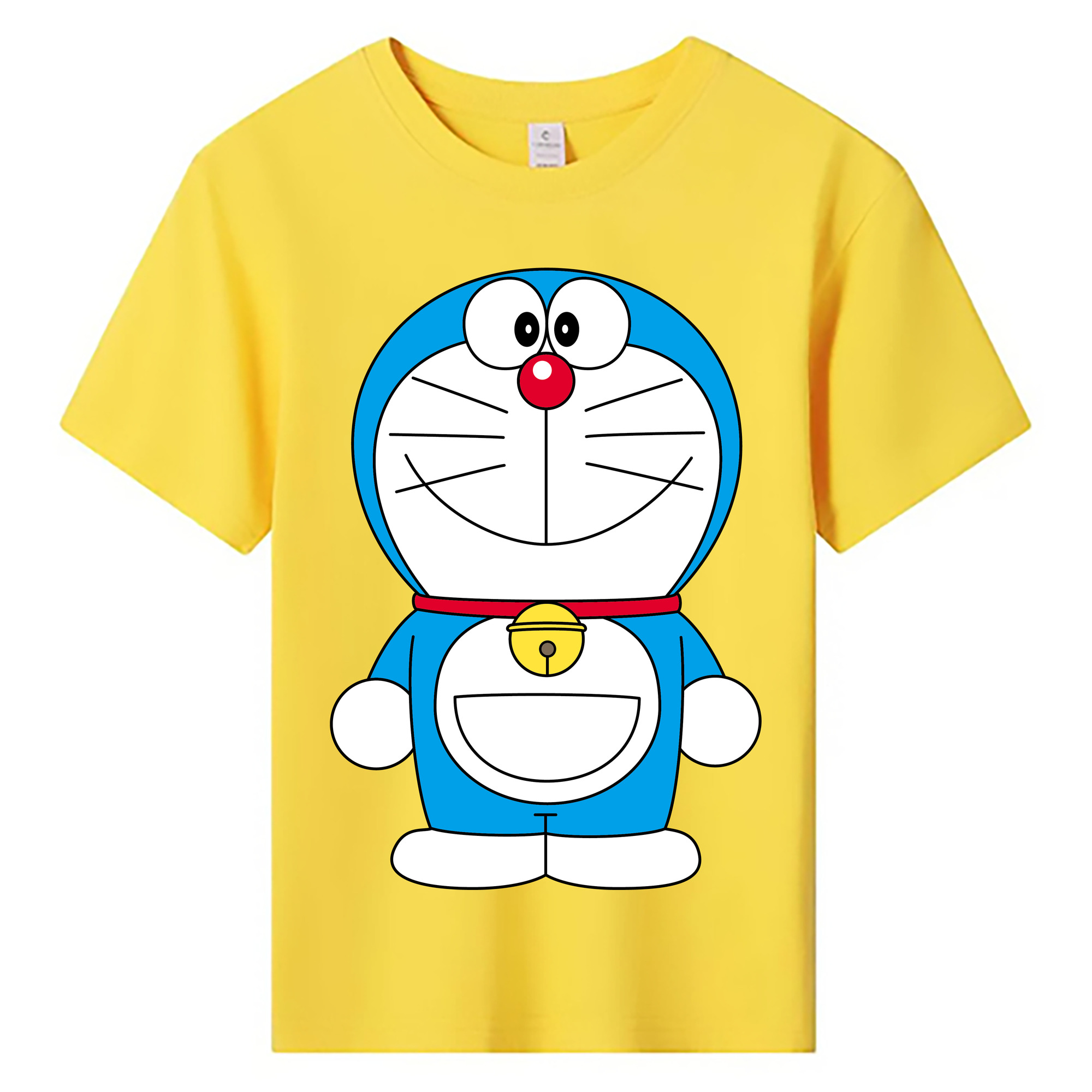 （画像用） ドラえもん Doraemon 綿100％キッズTシャツ（フロントプリント）