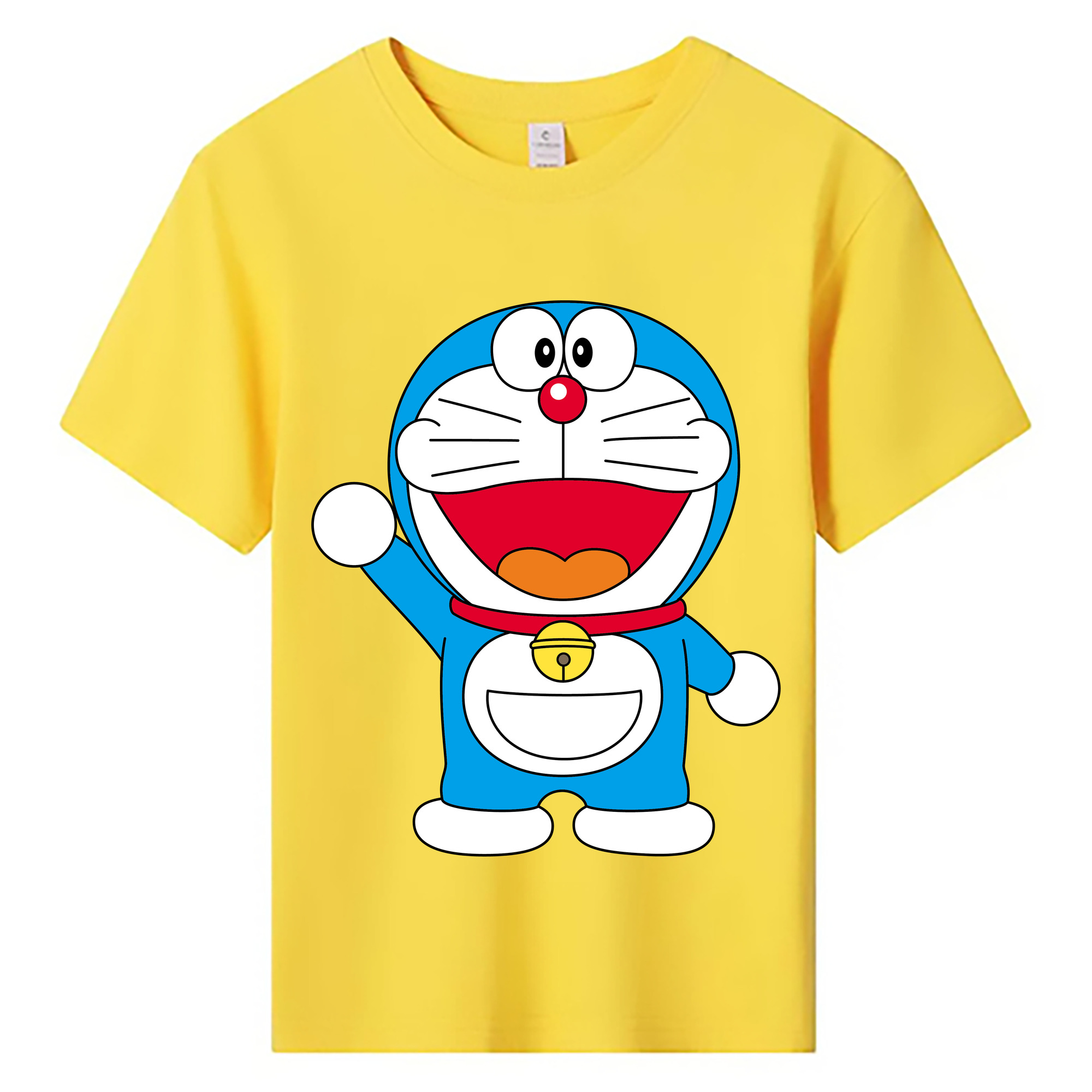 （画像用） ドラえもん Doraemon 綿100％キッズTシャツ（フロントプリント）