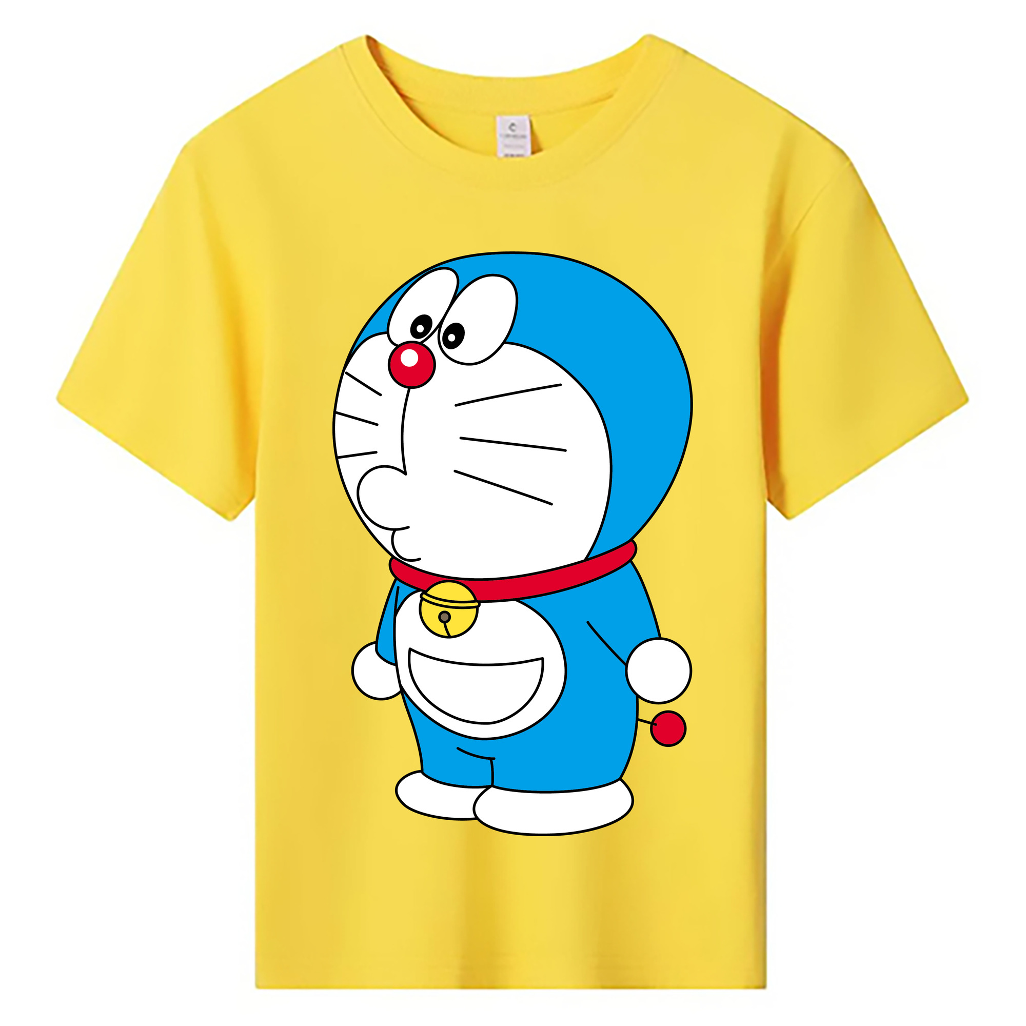（画像用） ドラえもん Doraemon 綿100％キッズTシャツ（フロントプリント）