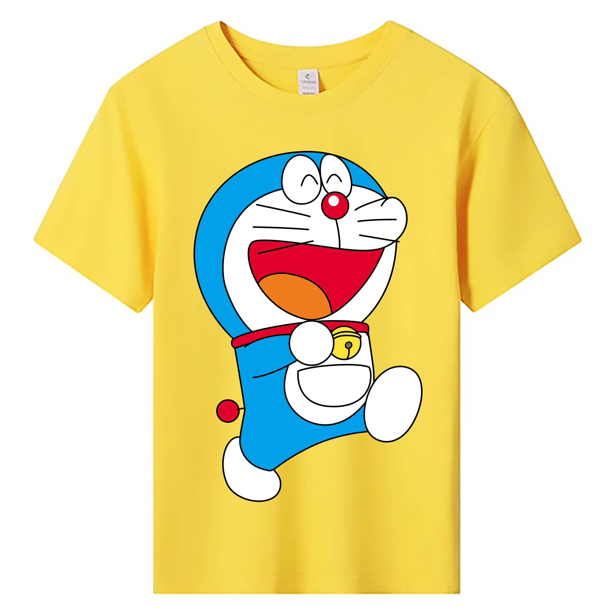 （画像用） ドラえもん Doraemon 綿100％キッズTシャツ（フロントプリント）