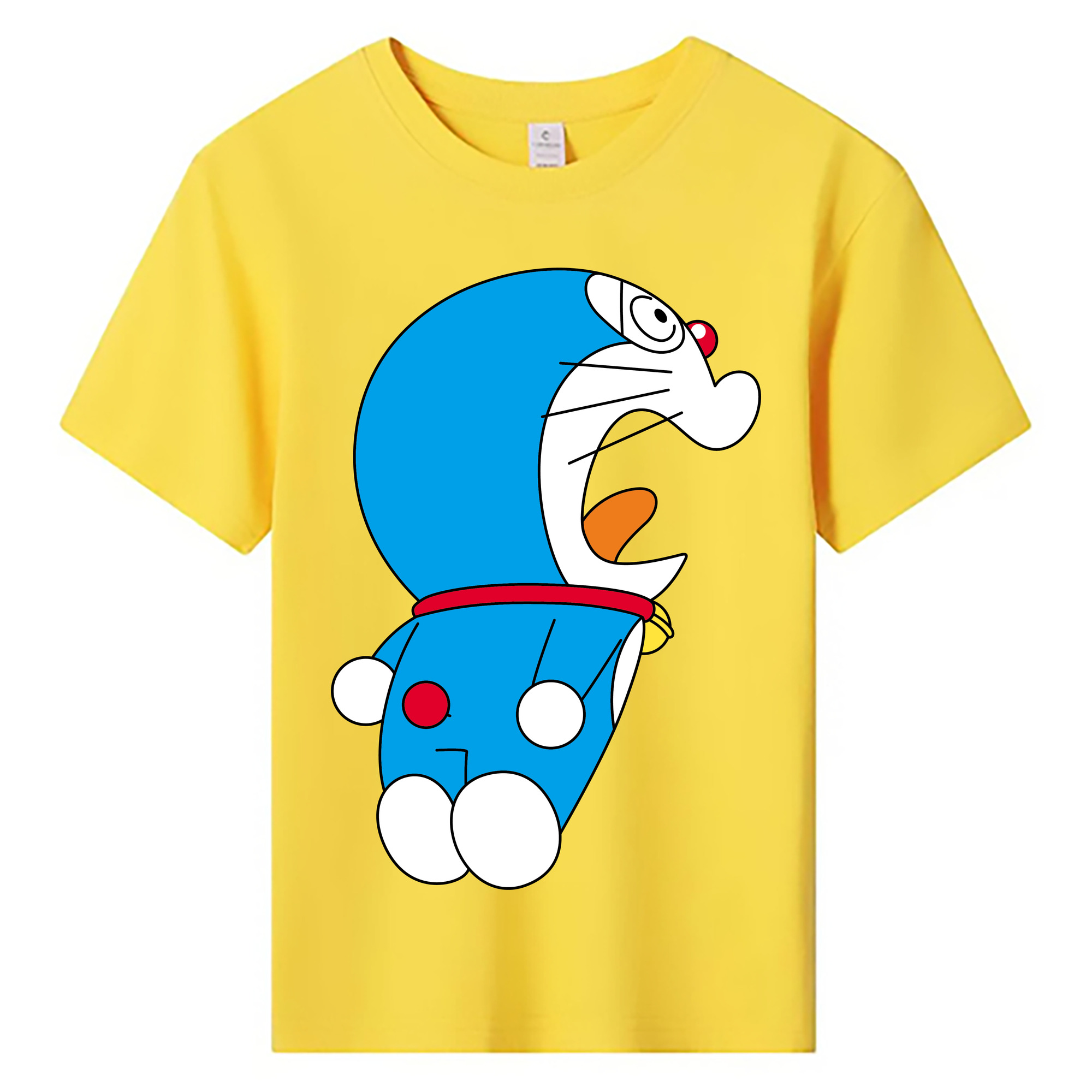 （画像用） ドラえもん Doraemon 綿100％キッズTシャツ（フロントプリント）
