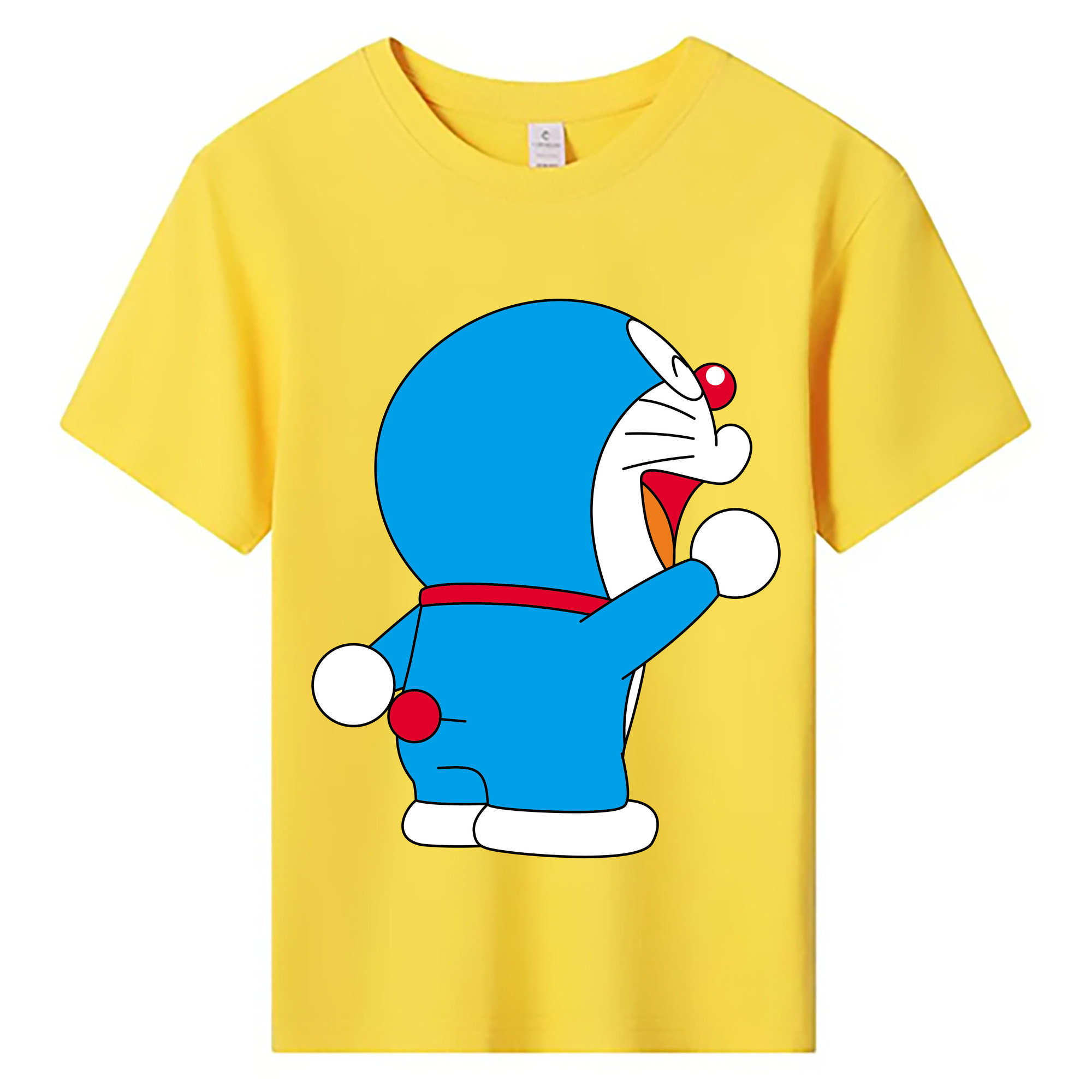 （画像用） ドラえもん Doraemon 綿100％キッズTシャツ（フロントプリント）