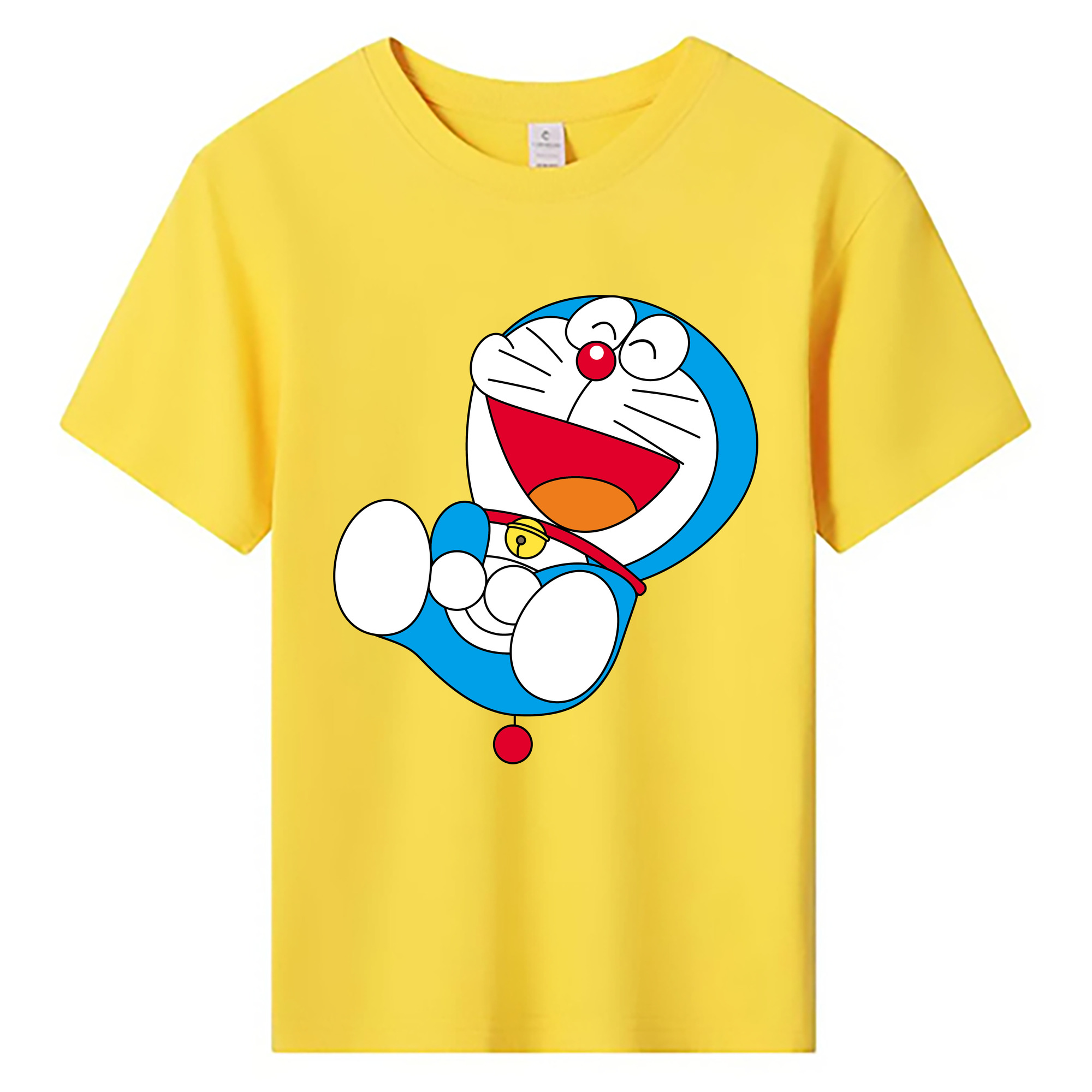 （画像用） ドラえもん Doraemon 綿100％キッズTシャツ（フロントプリント）