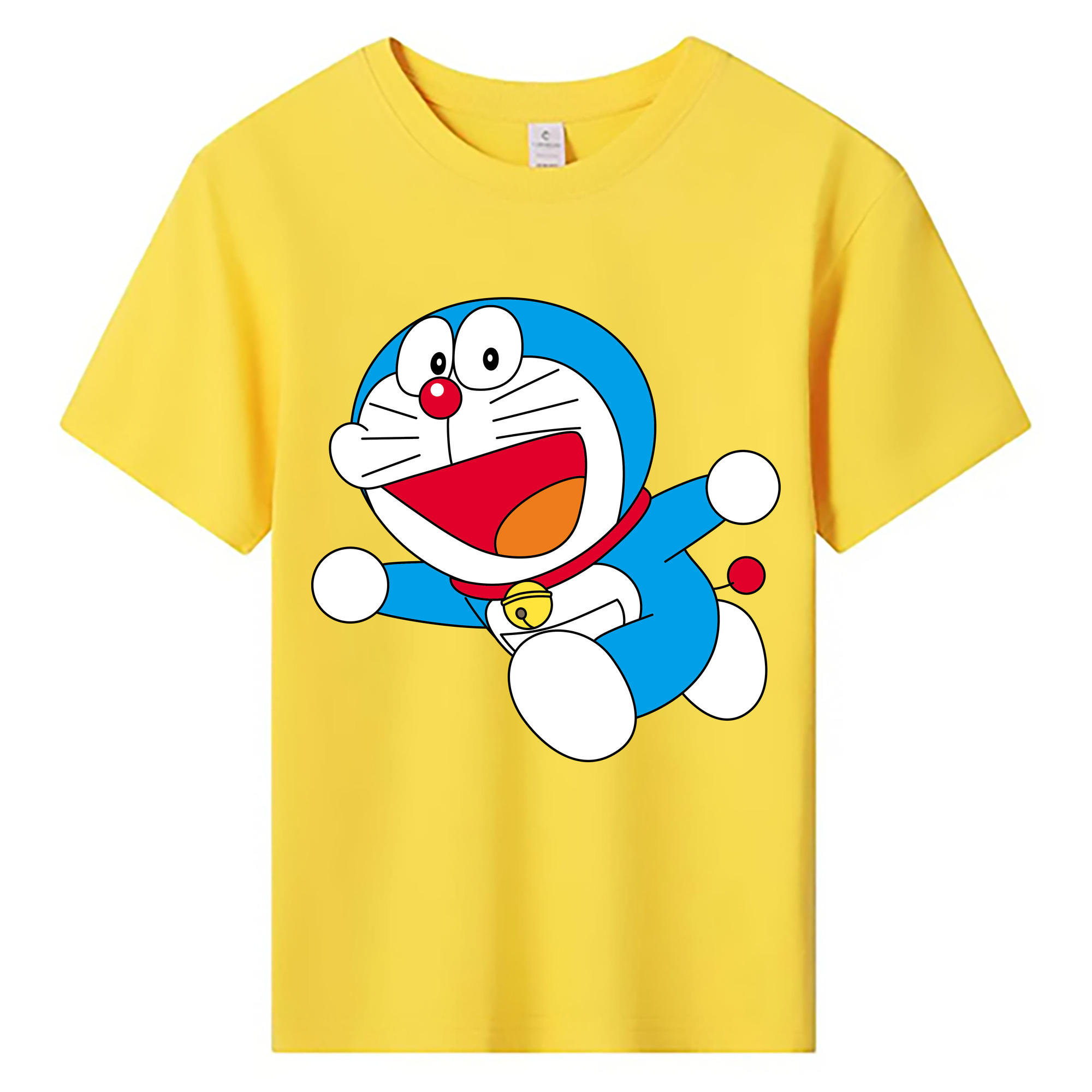 （画像用） ドラえもん Doraemon 綿100％キッズTシャツ（フロントプリント）
