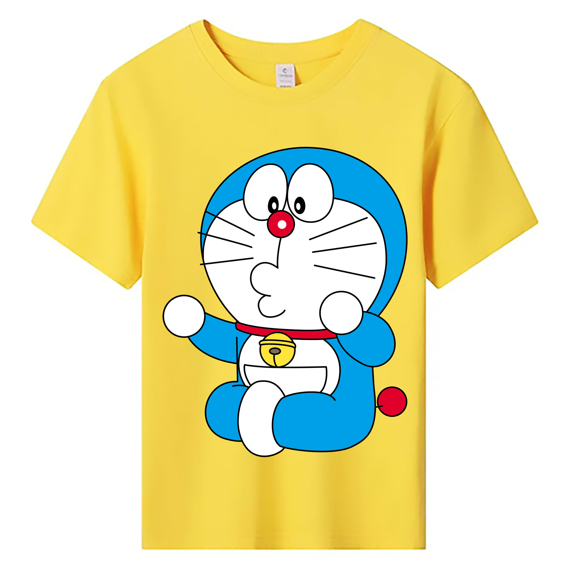 （画像用） ドラえもん Doraemon 綿100％キッズTシャツ（フロントプリント）