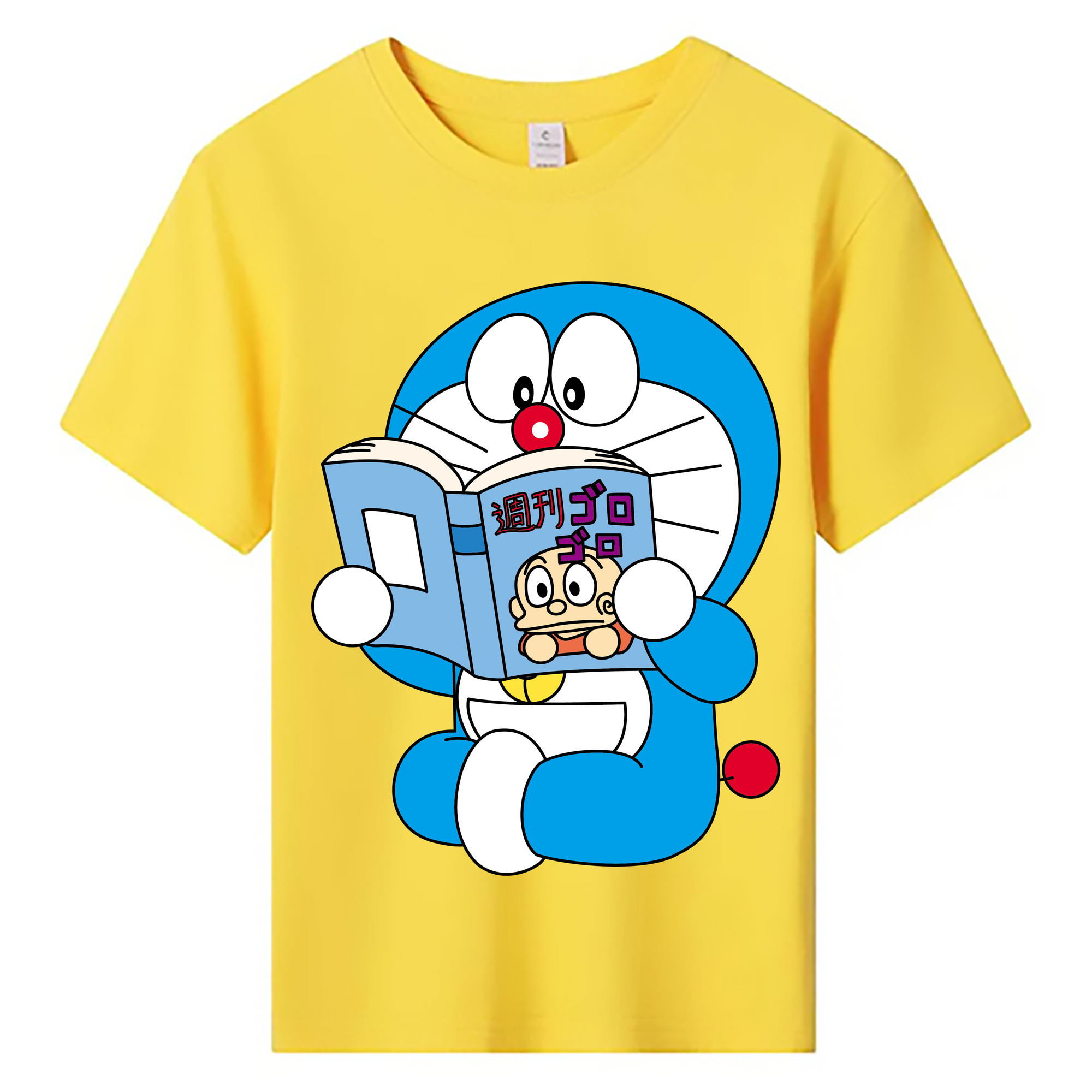 （画像用） ドラえもん Doraemon 綿100％キッズTシャツ（フロントプリント）