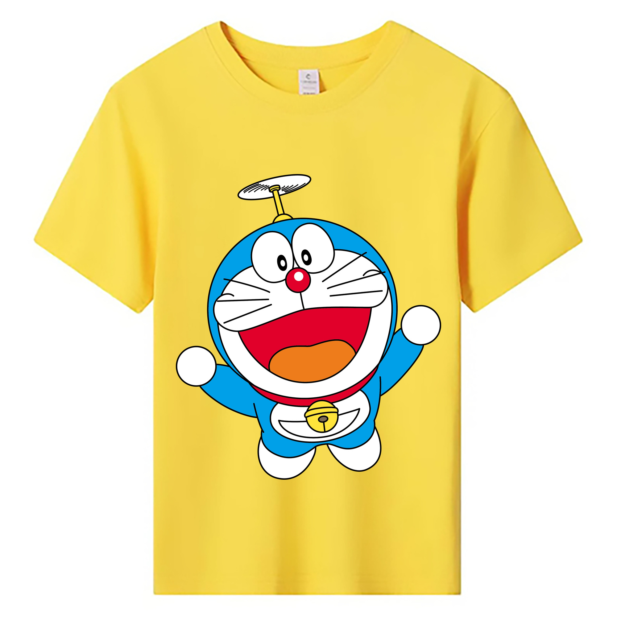 （画像用） ドラえもん Doraemon 綿100％キッズTシャツ（フロントプリント）