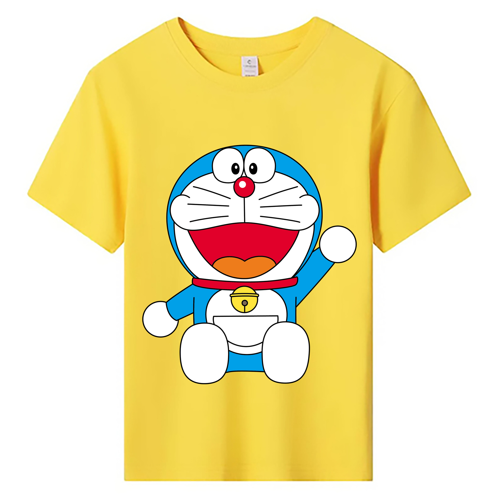（画像用） ドラえもん Doraemon 綿100％キッズTシャツ（フロントプリント）