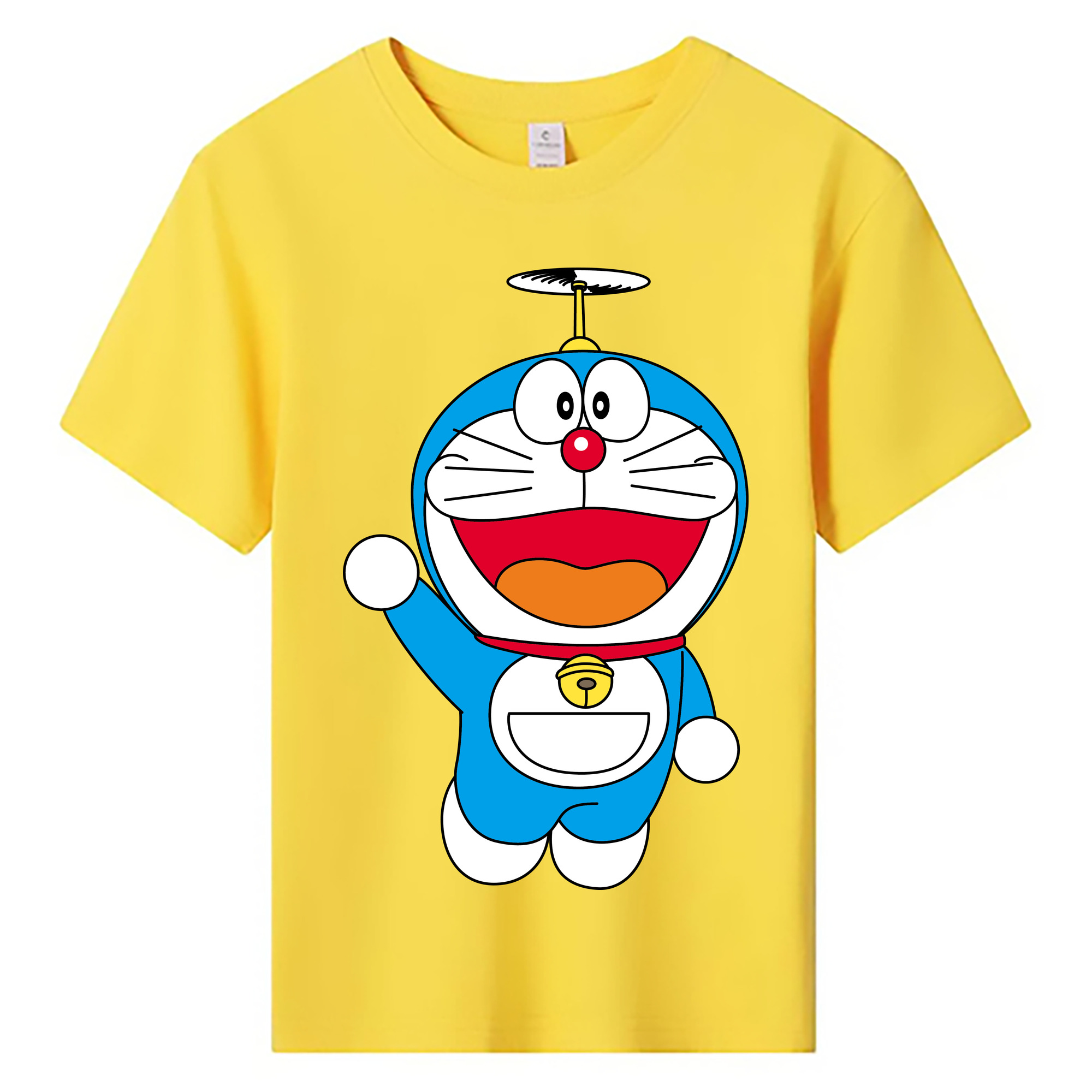 （画像用） ドラえもん Doraemon 綿100％キッズTシャツ（フロントプリント）