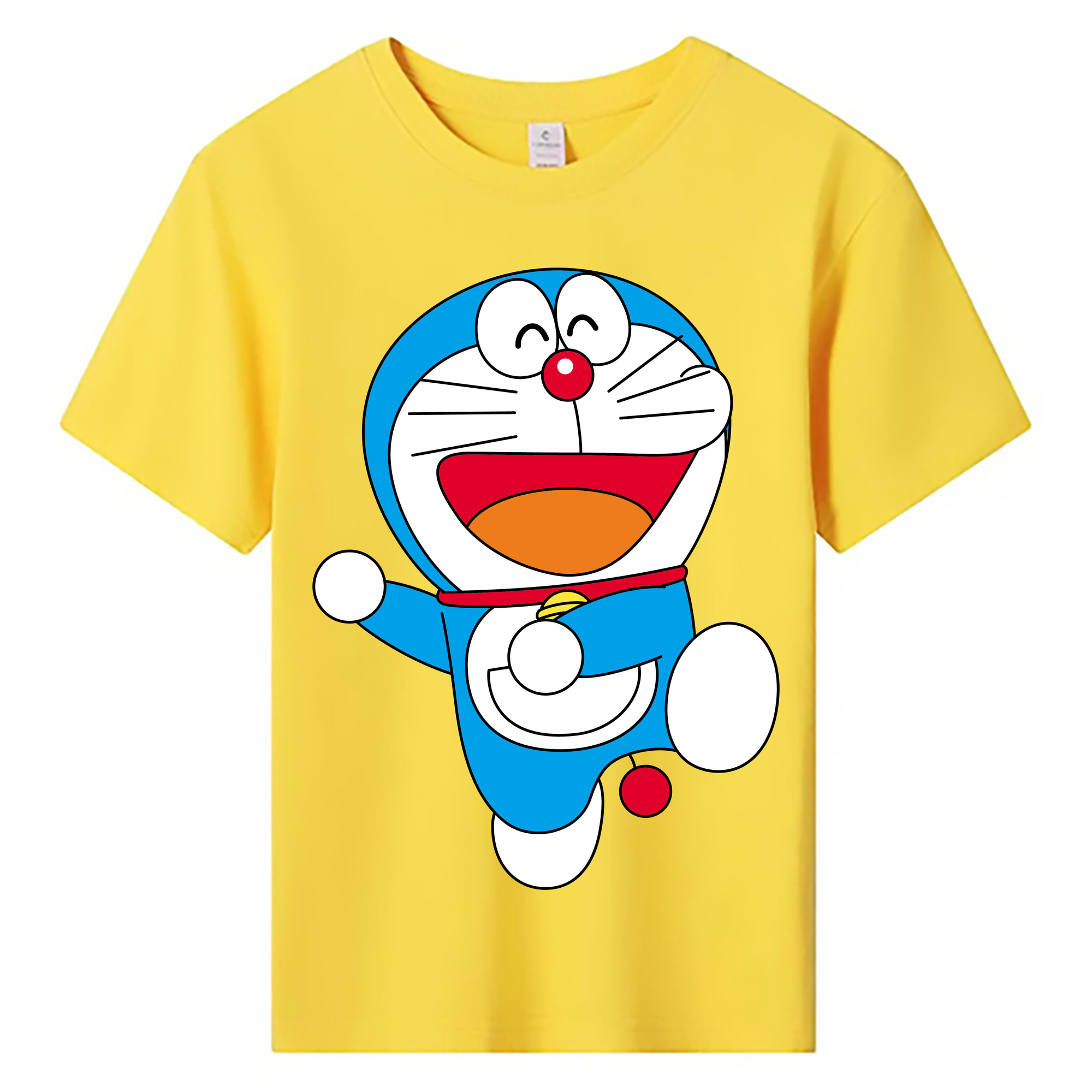 （画像用） ドラえもん Doraemon 綿100％キッズTシャツ（フロントプリント）
