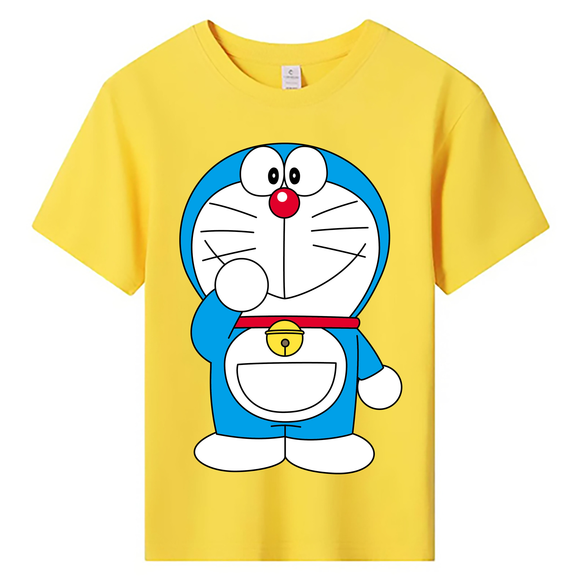 （画像用） ドラえもん Doraemon 綿100％キッズTシャツ（フロントプリント）