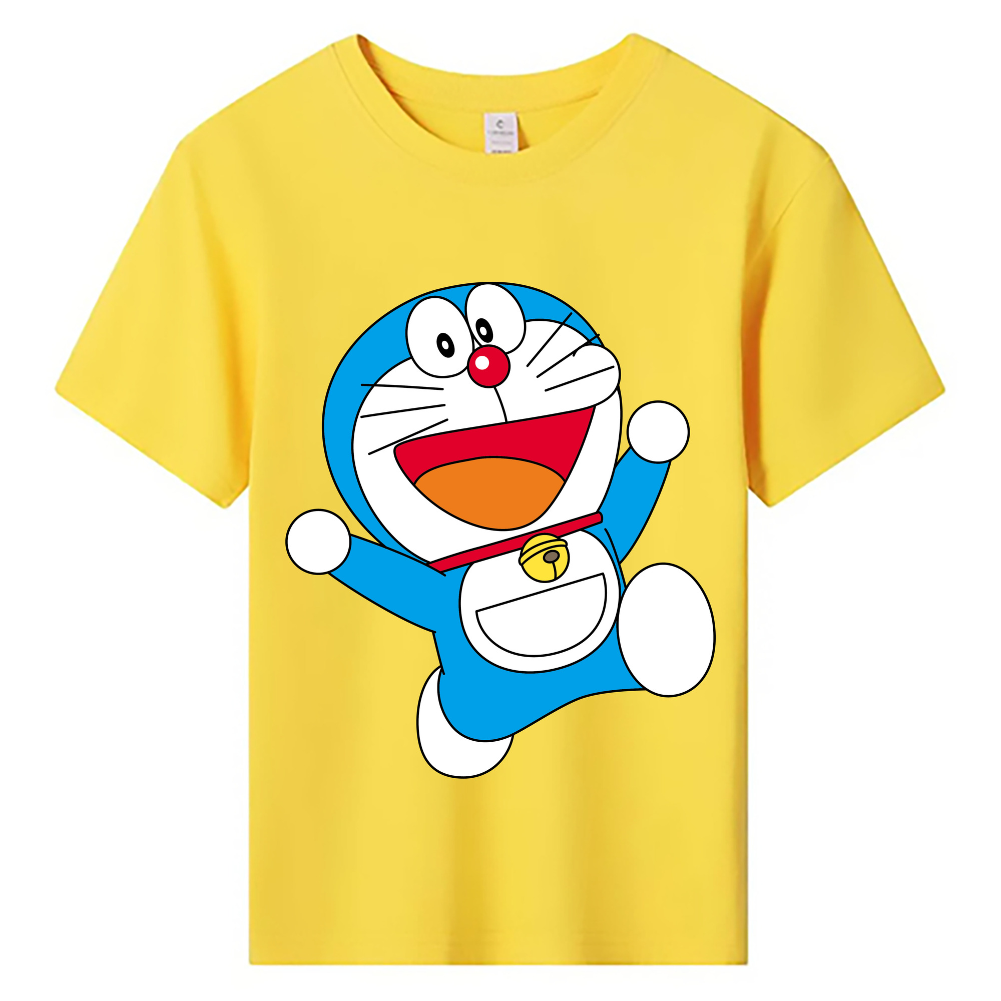 （画像用） ドラえもん Doraemon 綿100％キッズTシャツ（フロントプリント）