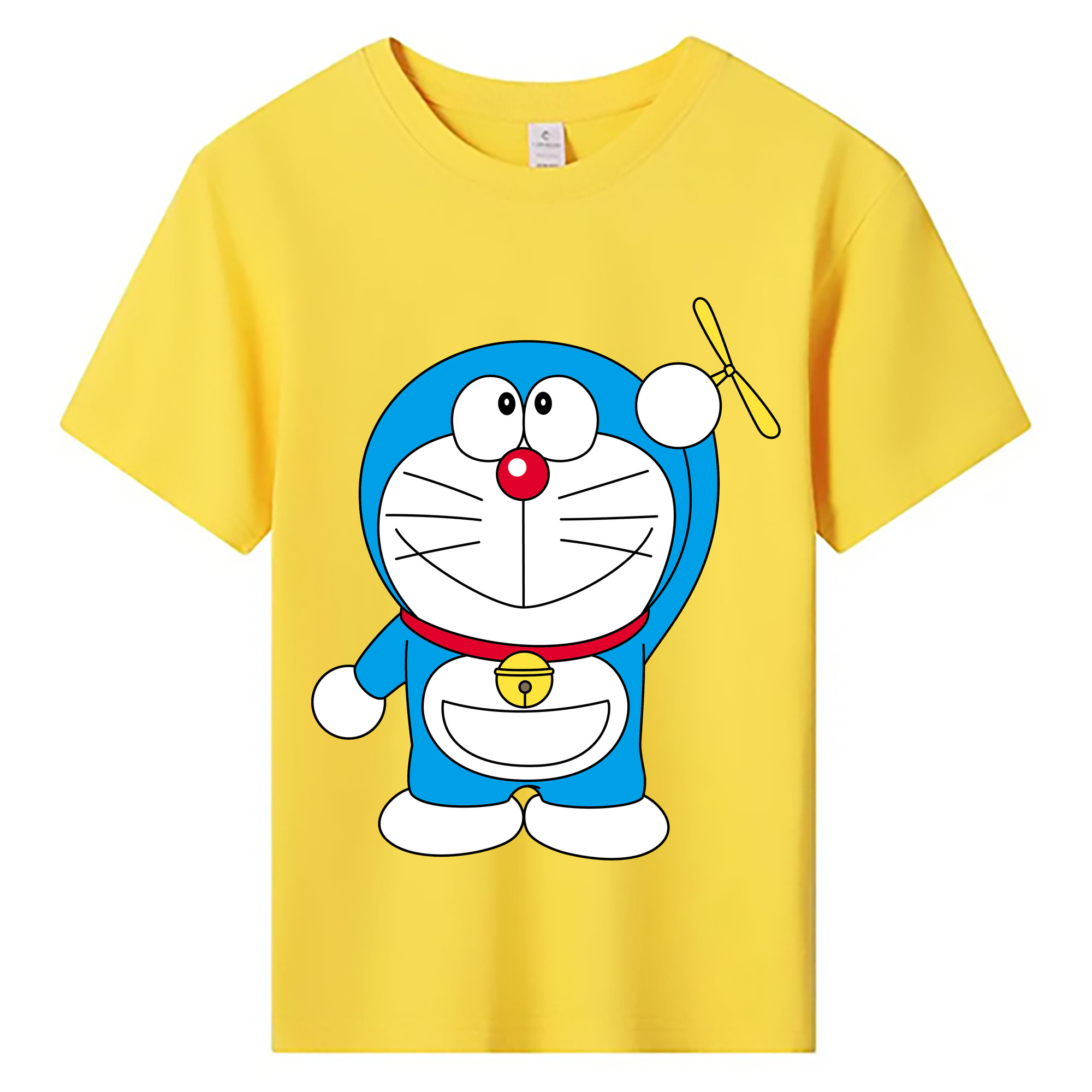 （画像用） ドラえもん Doraemon 綿100％キッズTシャツ（フロントプリント）