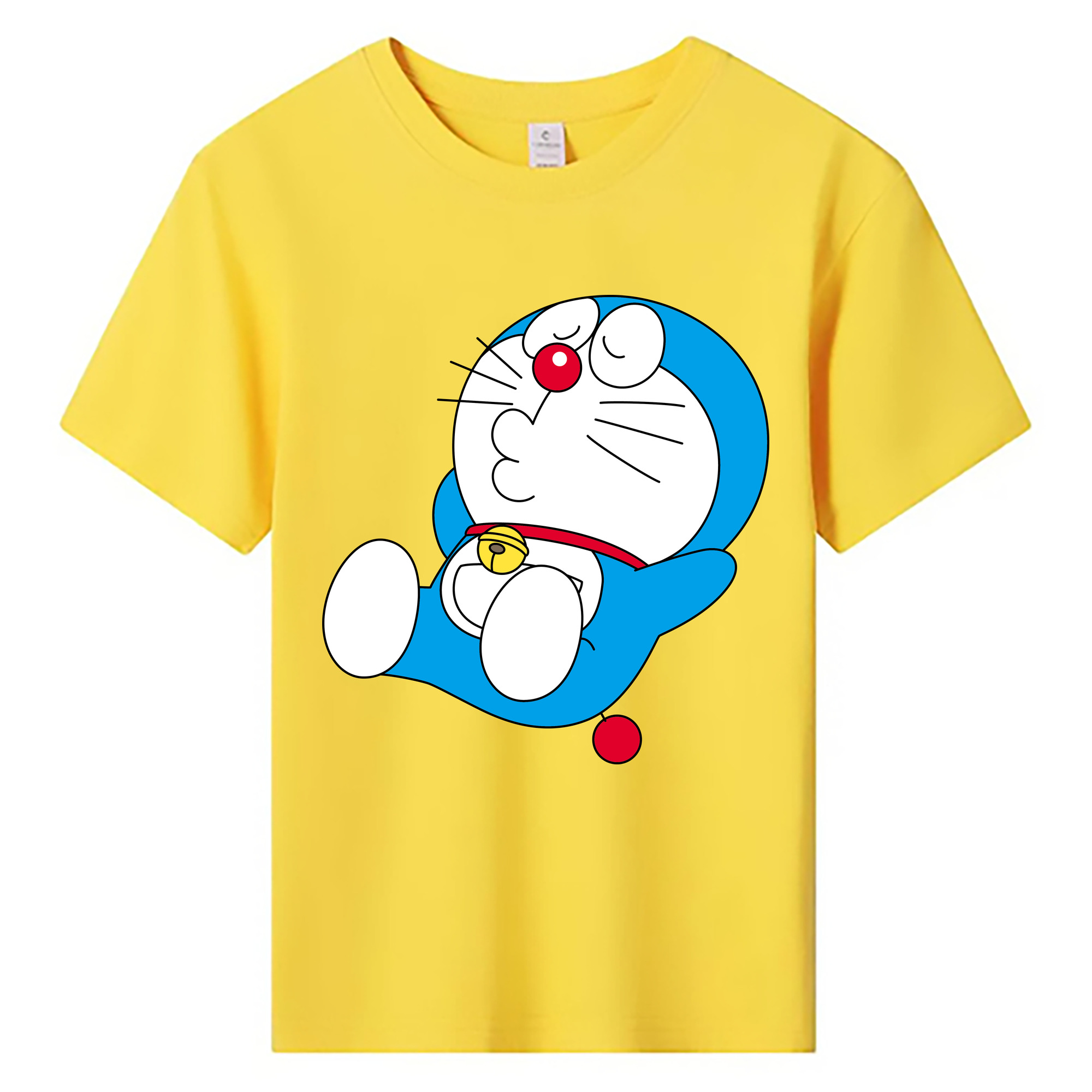 （画像用） ドラえもん Doraemon 綿100％キッズTシャツ（フロントプリント）