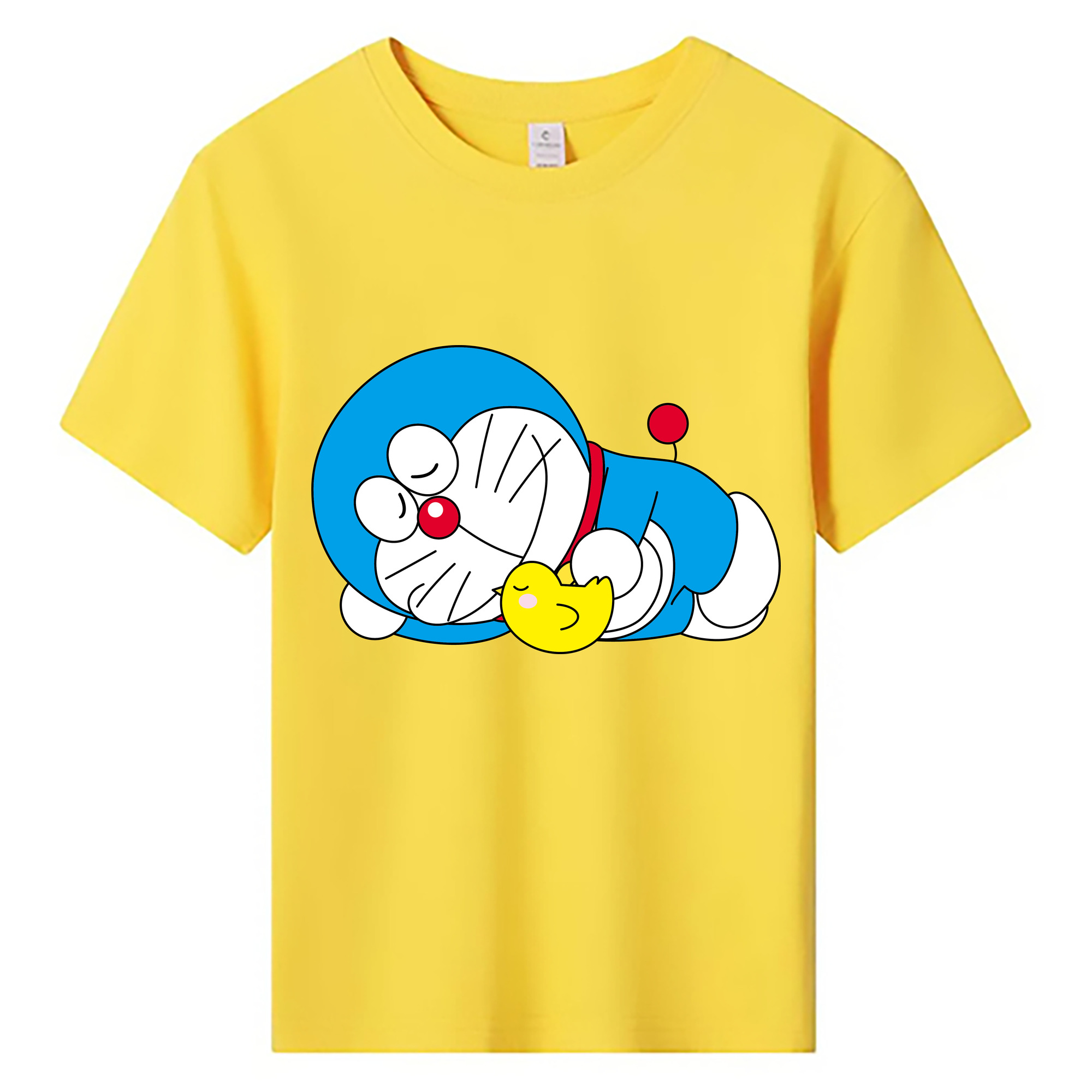 （画像用） ドラえもん Doraemon 綿100％キッズTシャツ（フロントプリント）