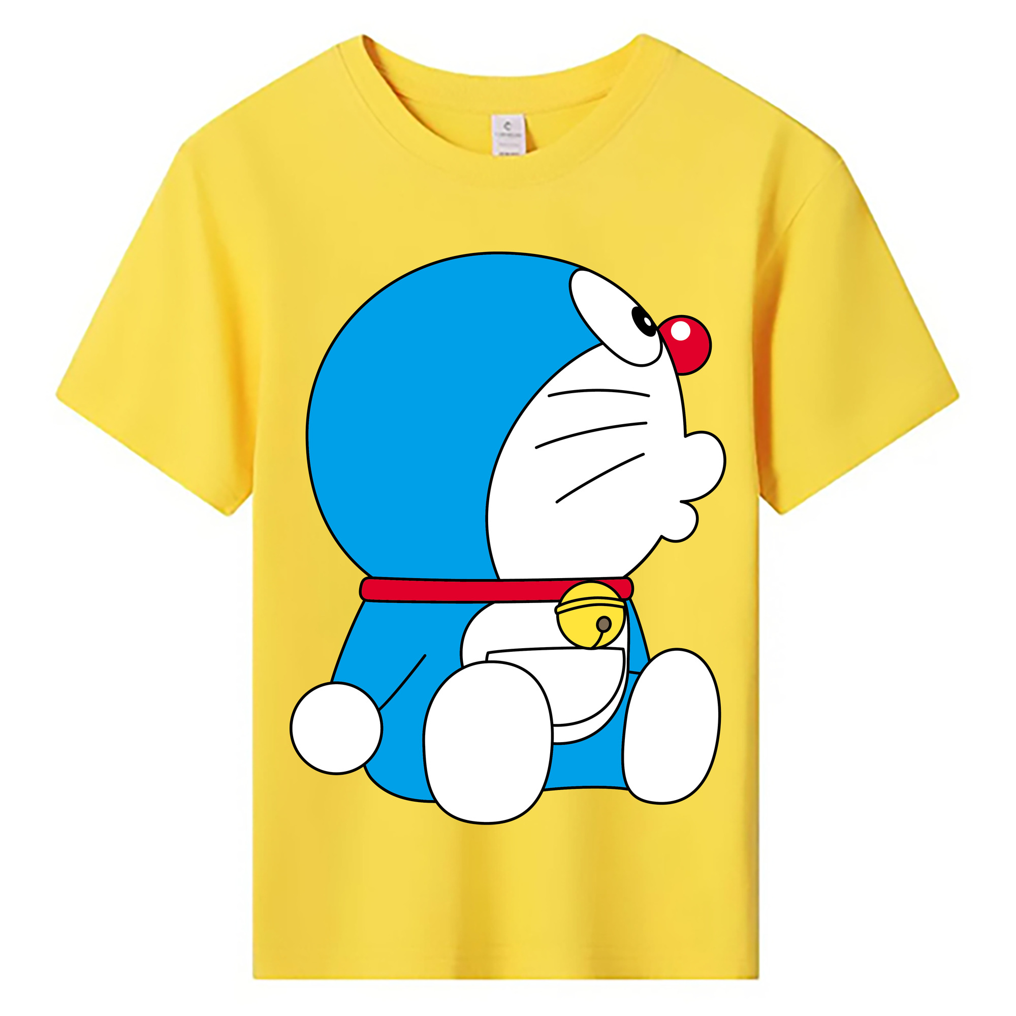 （画像用） ドラえもん Doraemon 綿100％キッズTシャツ（フロントプリント）