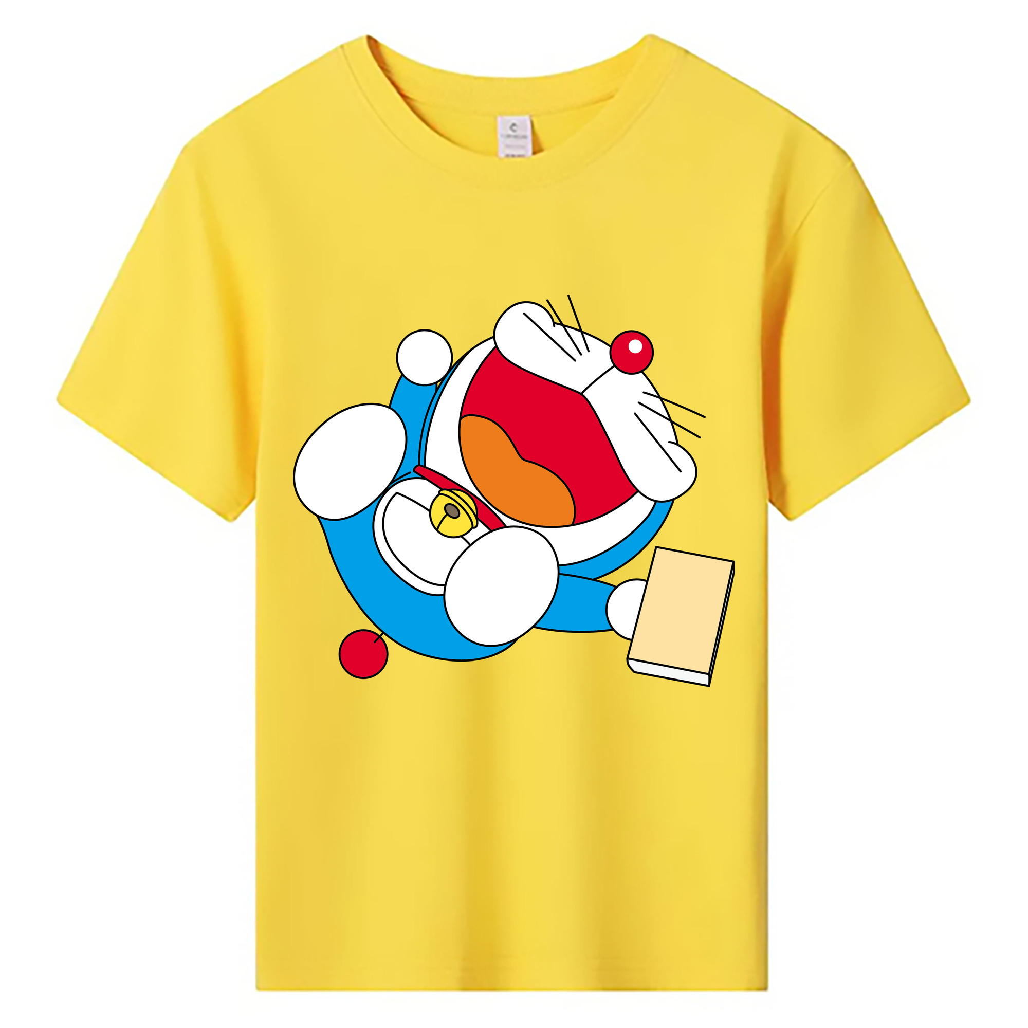 （画像用） ドラえもん Doraemon 綿100％キッズTシャツ（フロントプリント）