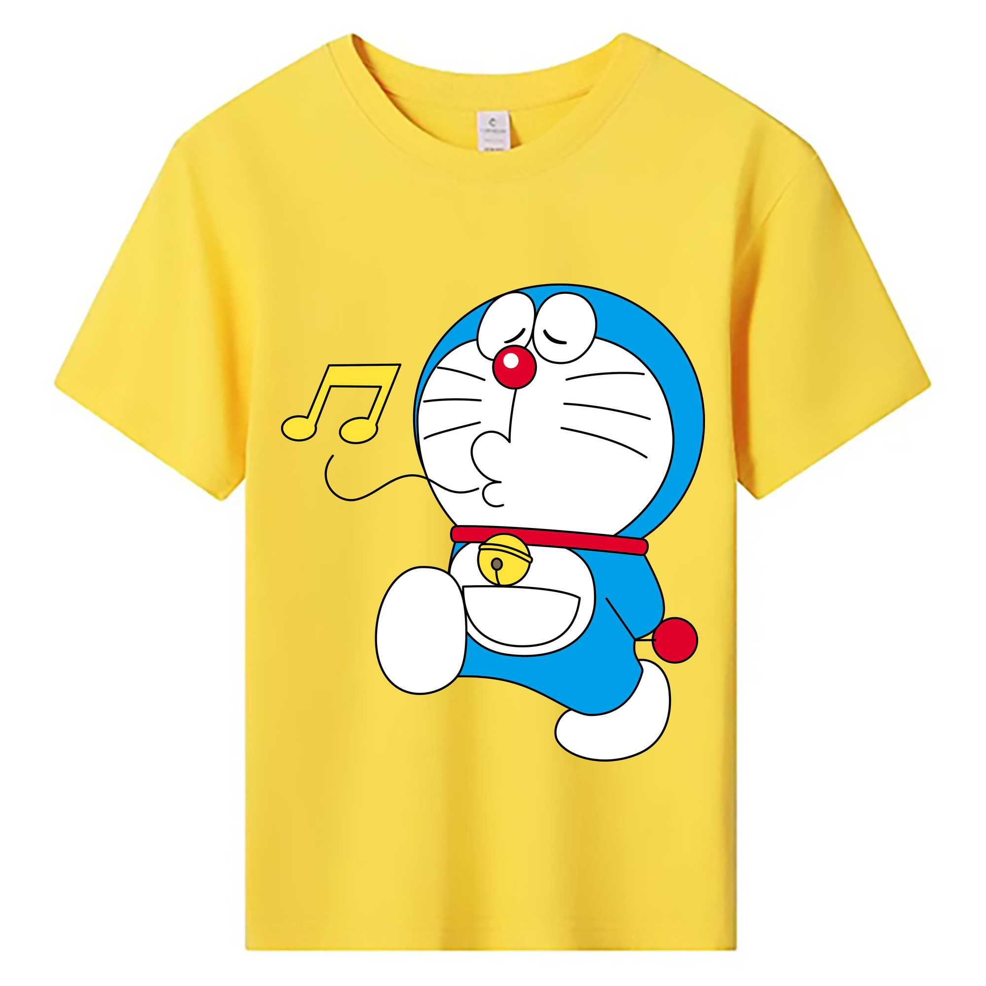 （画像用） ドラえもん Doraemon 綿100％キッズTシャツ（フロントプリント）