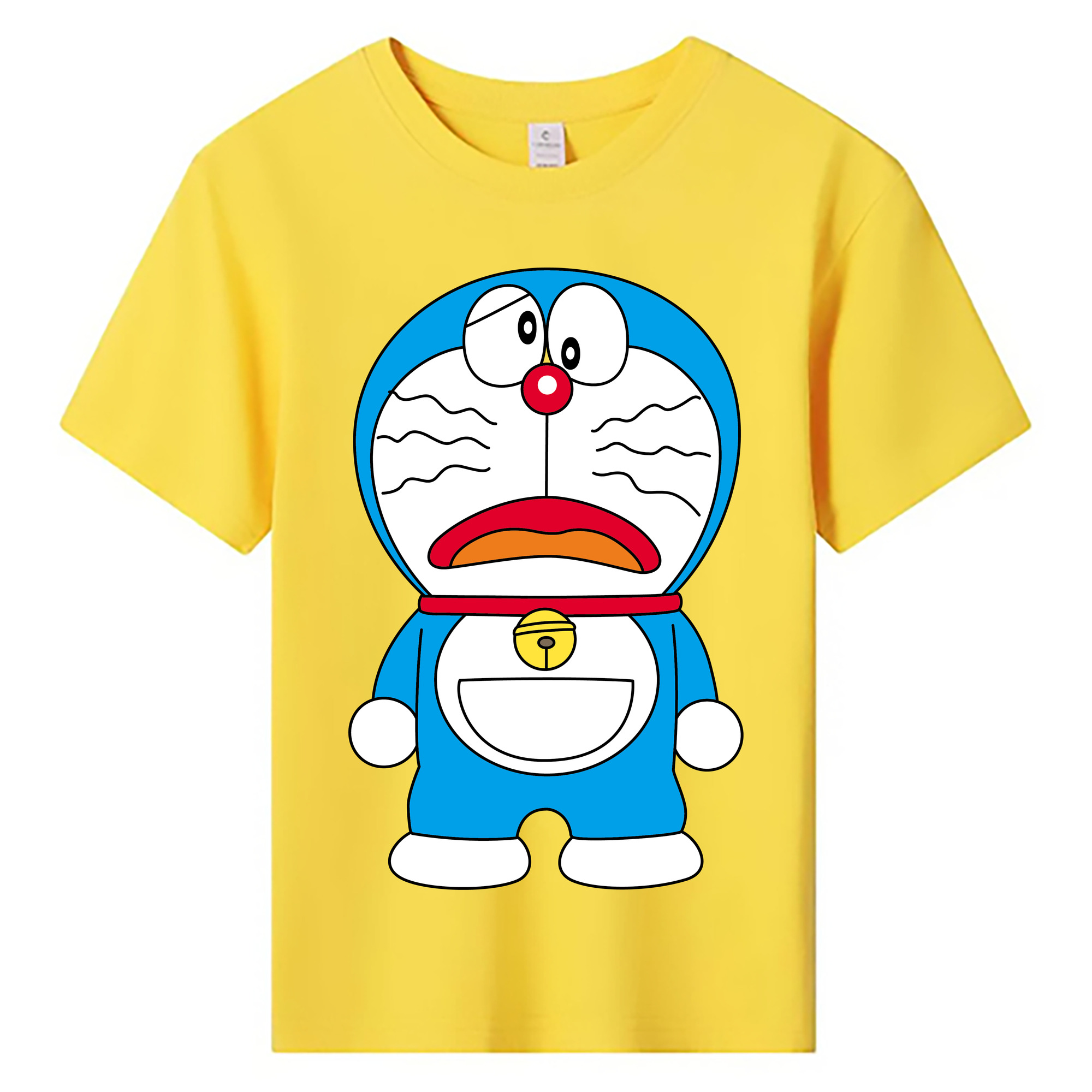 （画像用） ドラえもん Doraemon 綿100％キッズTシャツ（フロントプリント）