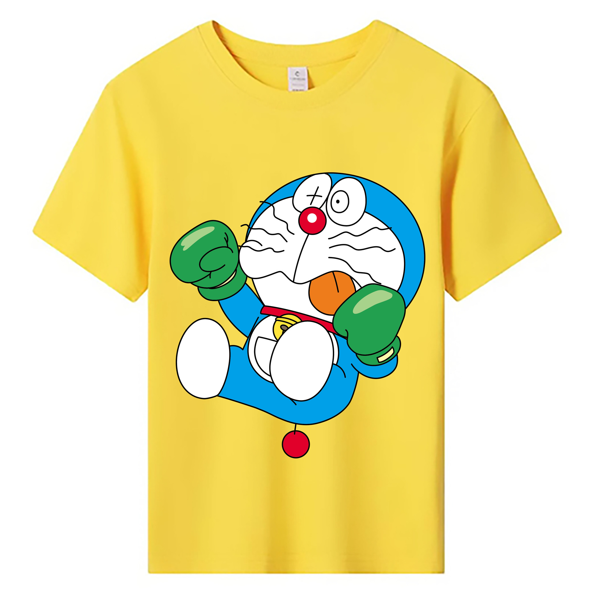 （画像用） ドラえもん Doraemon 綿100％キッズTシャツ（フロントプリント）