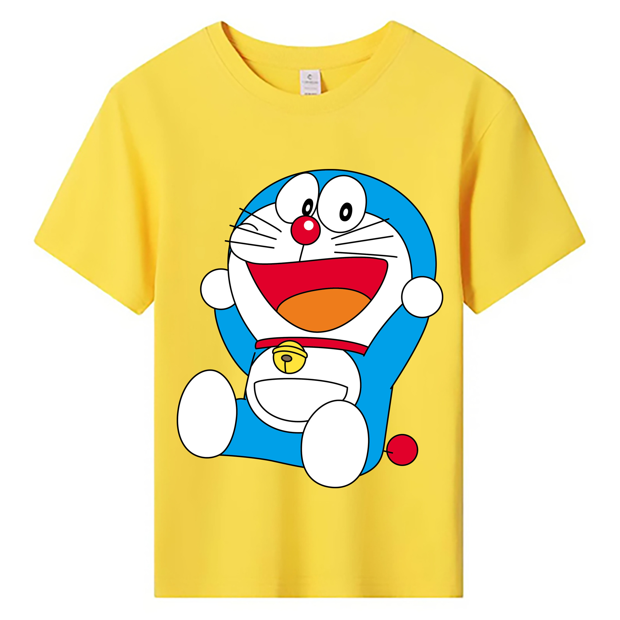 （画像用） ドラえもん Doraemon 綿100％キッズTシャツ（フロントプリント）