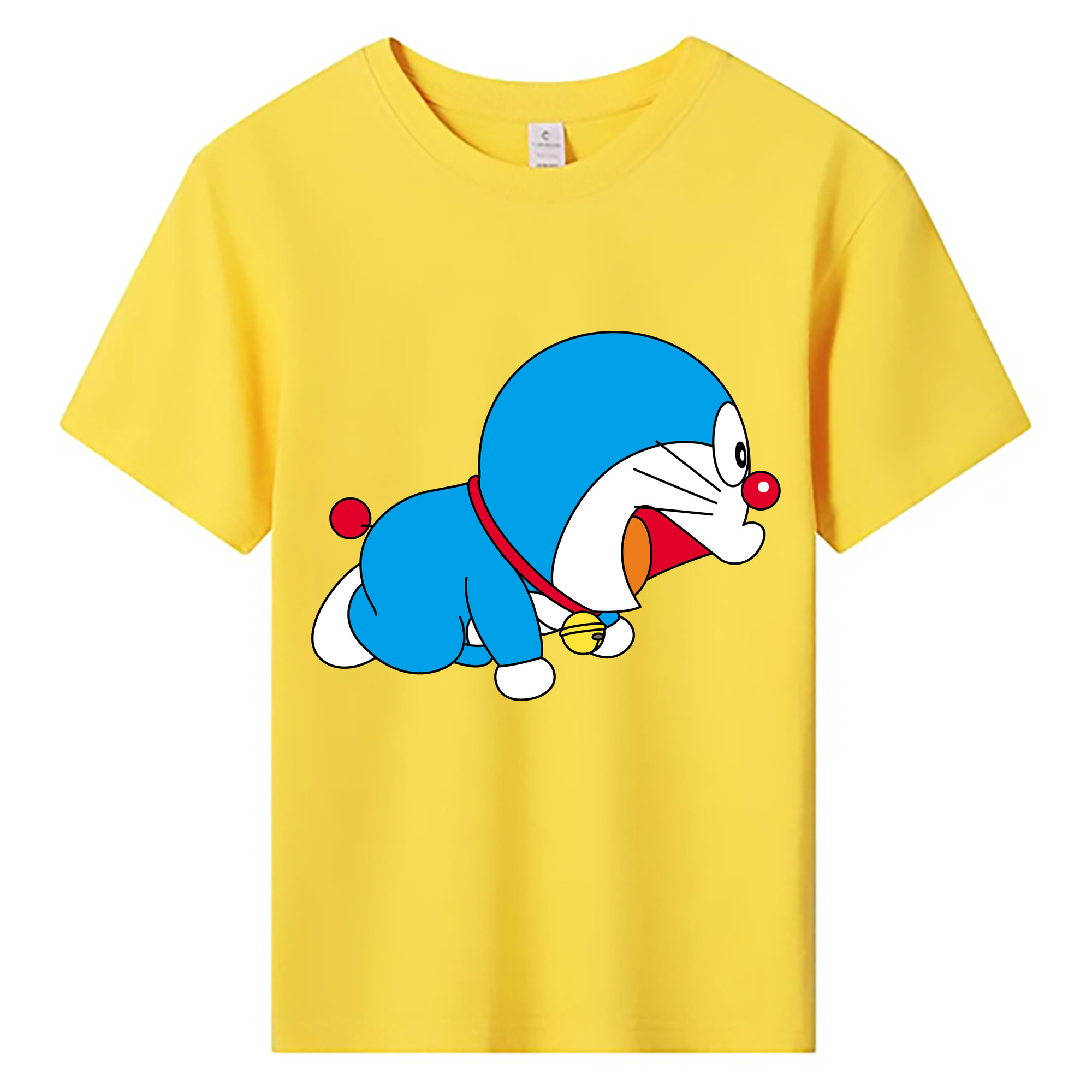 （画像用） ドラえもん Doraemon 綿100％キッズTシャツ（フロントプリント）