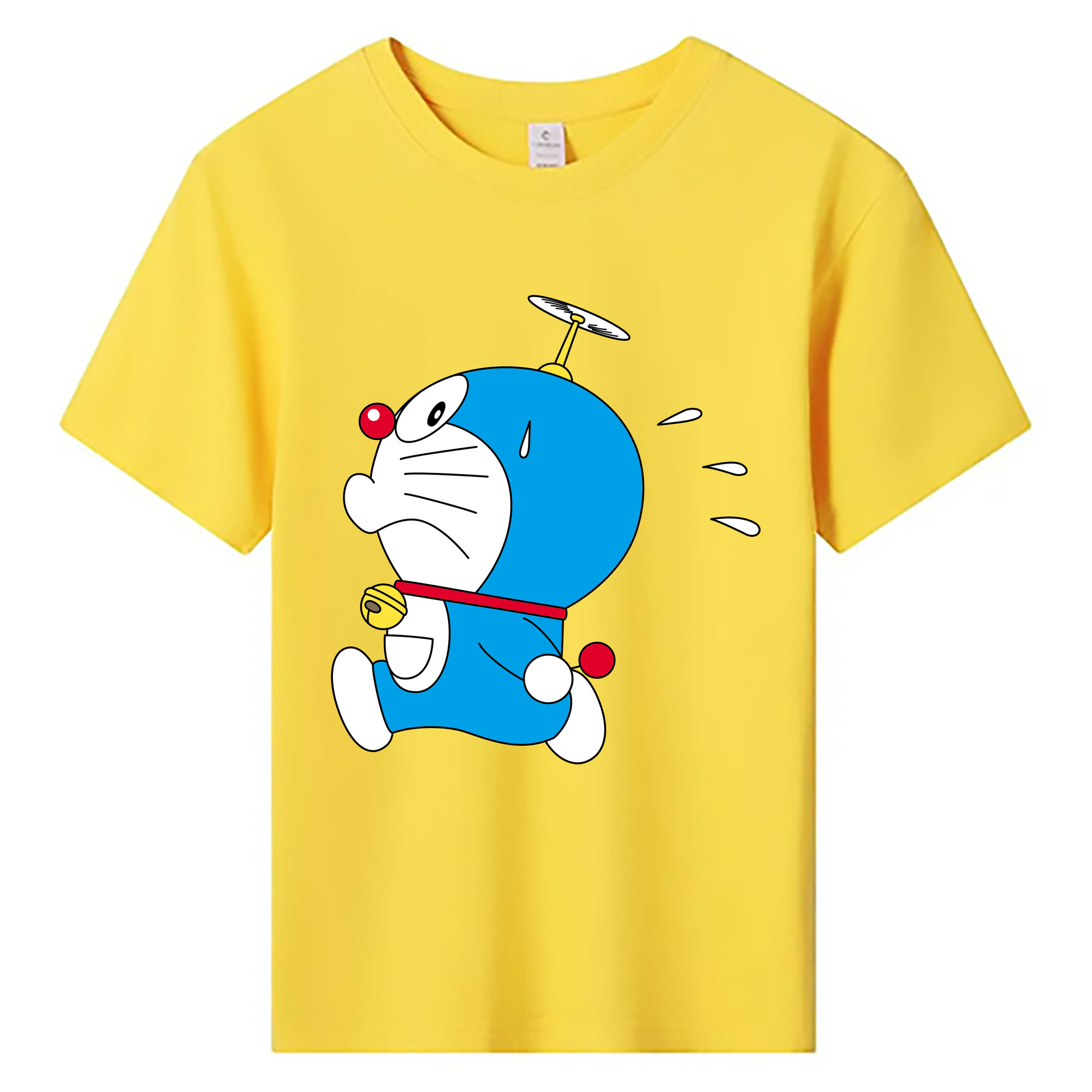 （画像用） ドラえもん Doraemon 綿100％キッズTシャツ（フロントプリント）