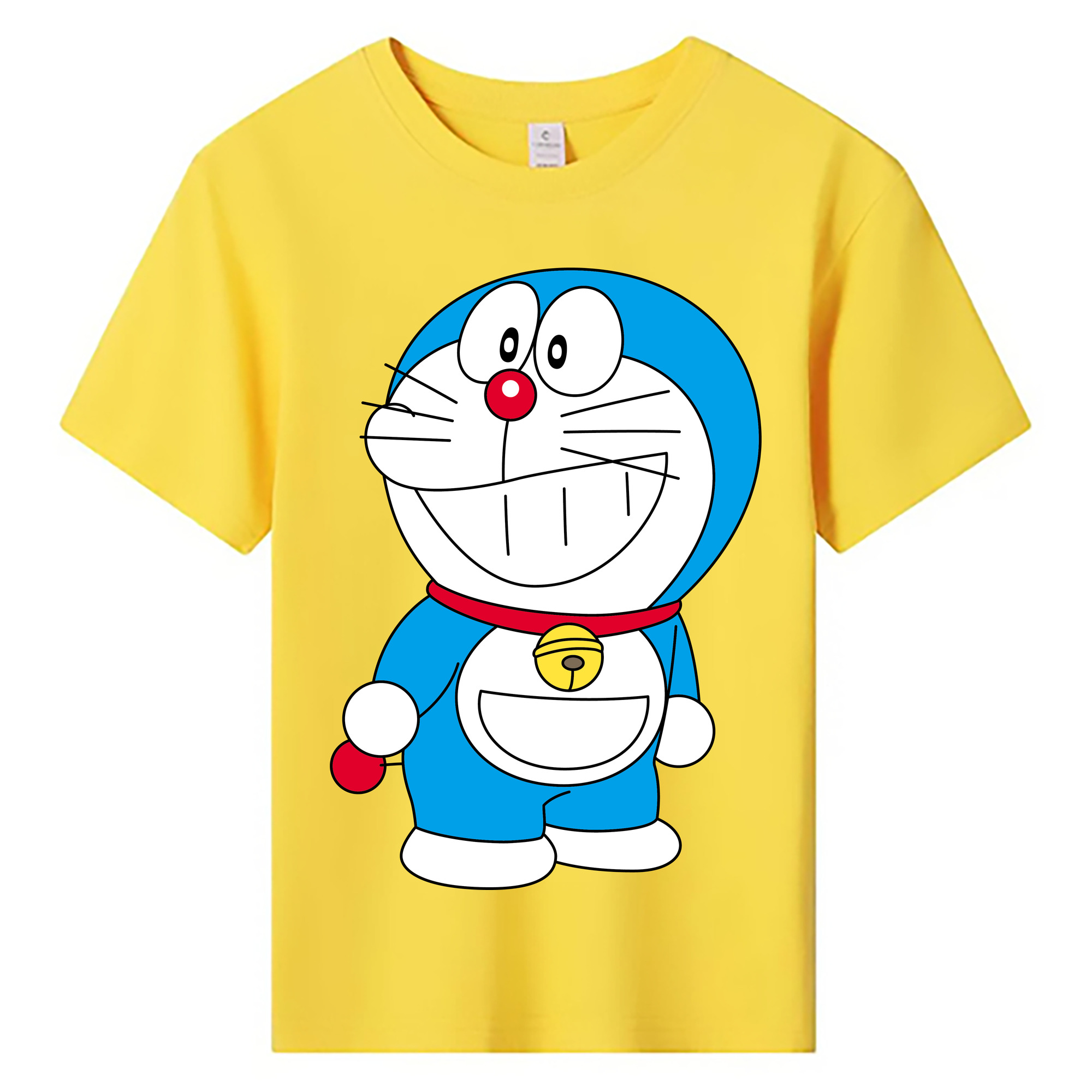 （画像用） ドラえもん Doraemon 綿100％キッズTシャツ（フロントプリント）