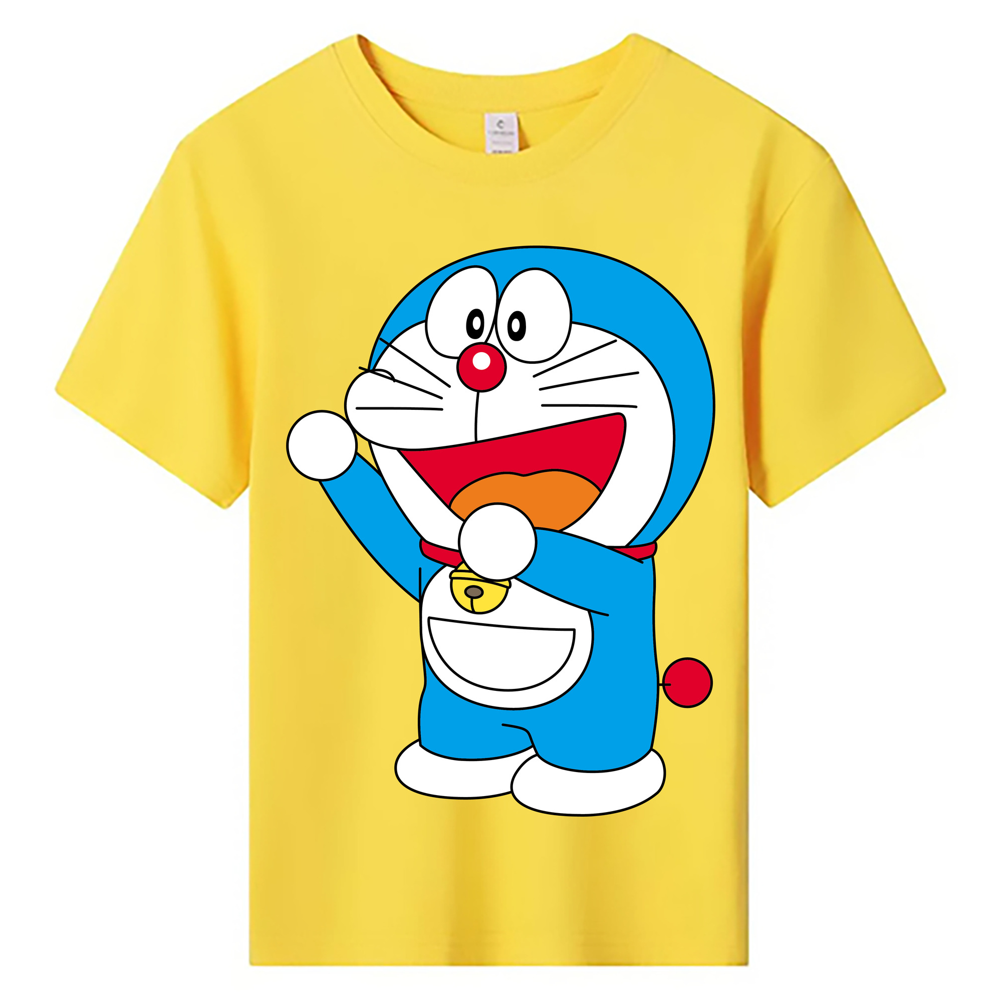 （画像用） ドラえもん Doraemon 綿100％キッズTシャツ（フロントプリント）