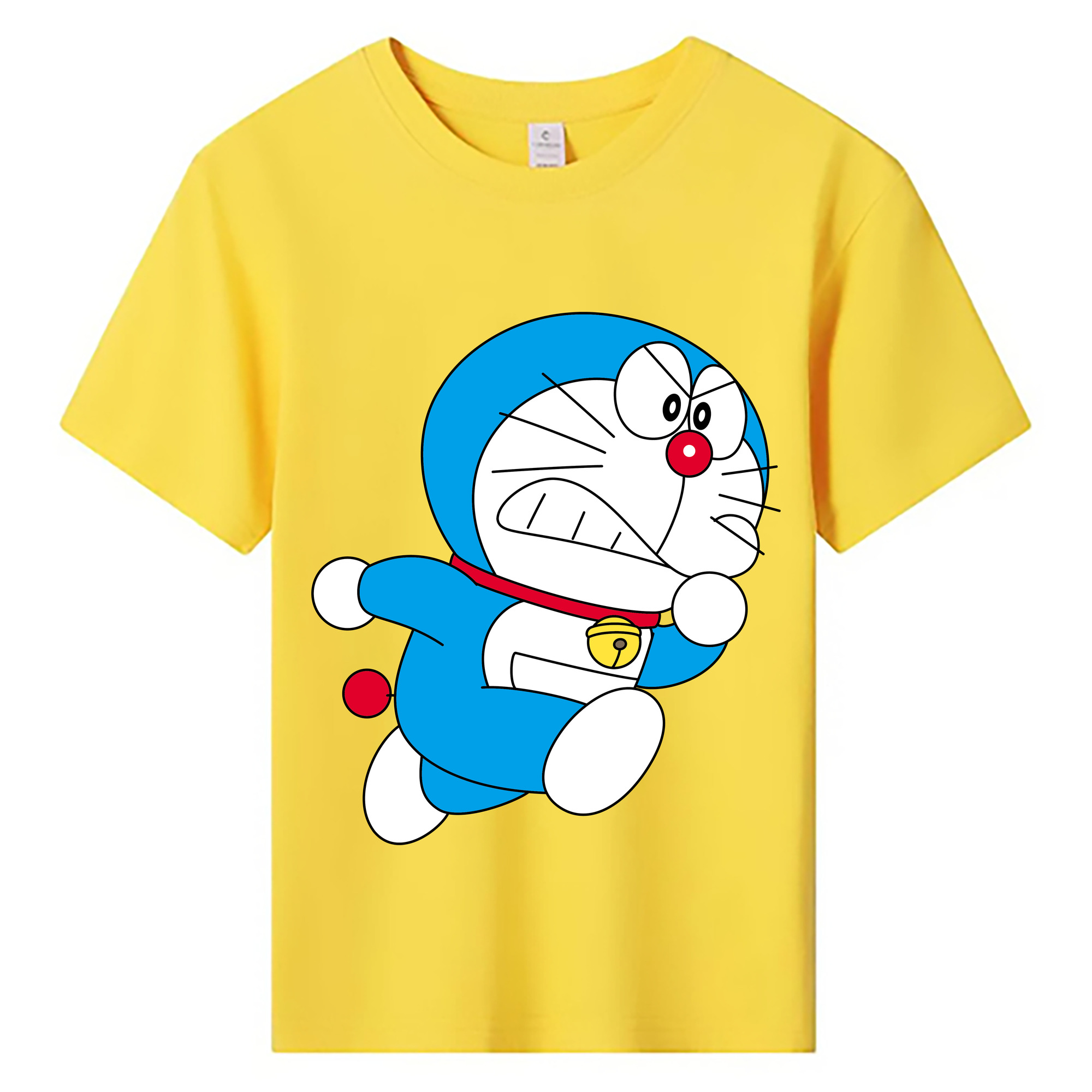 （画像用） ドラえもん Doraemon 綿100％キッズTシャツ（フロントプリント）