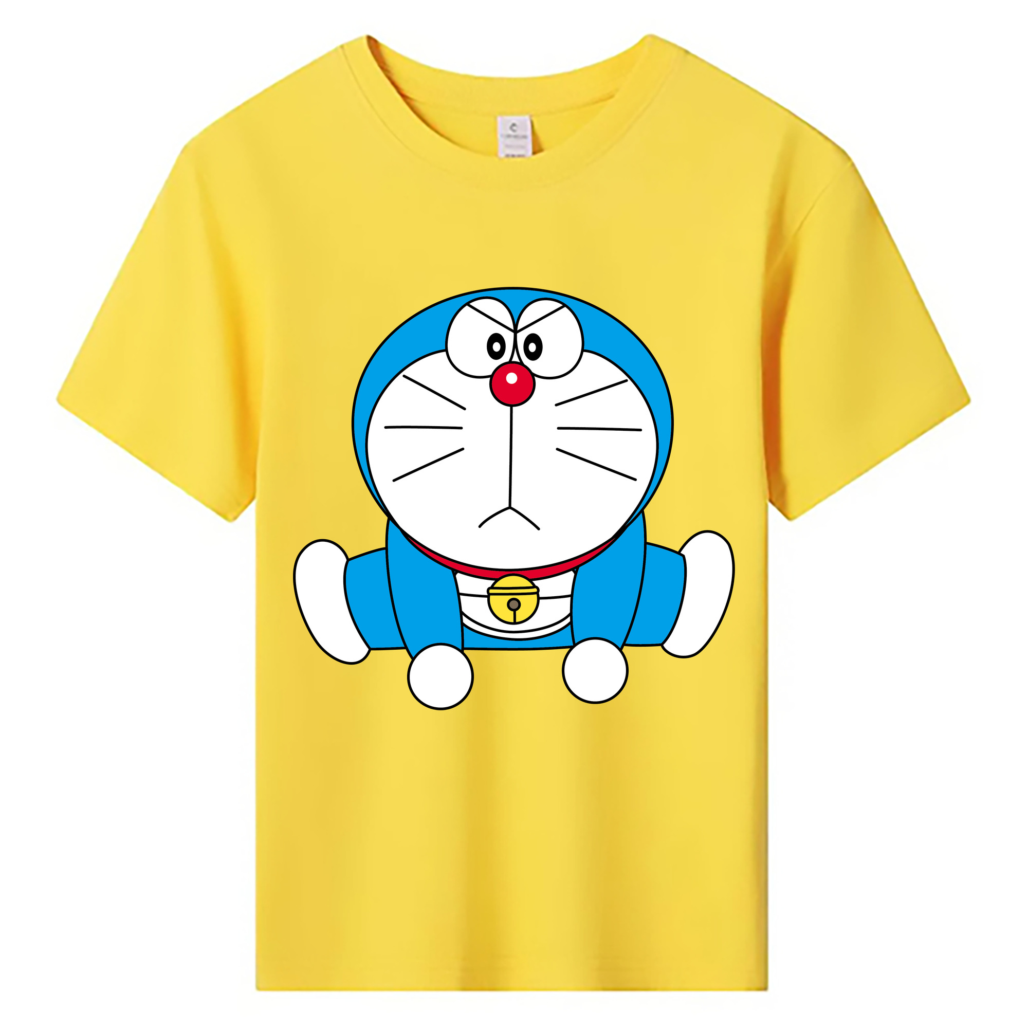 （画像用） ドラえもん Doraemon 綿100％キッズTシャツ（フロントプリント）