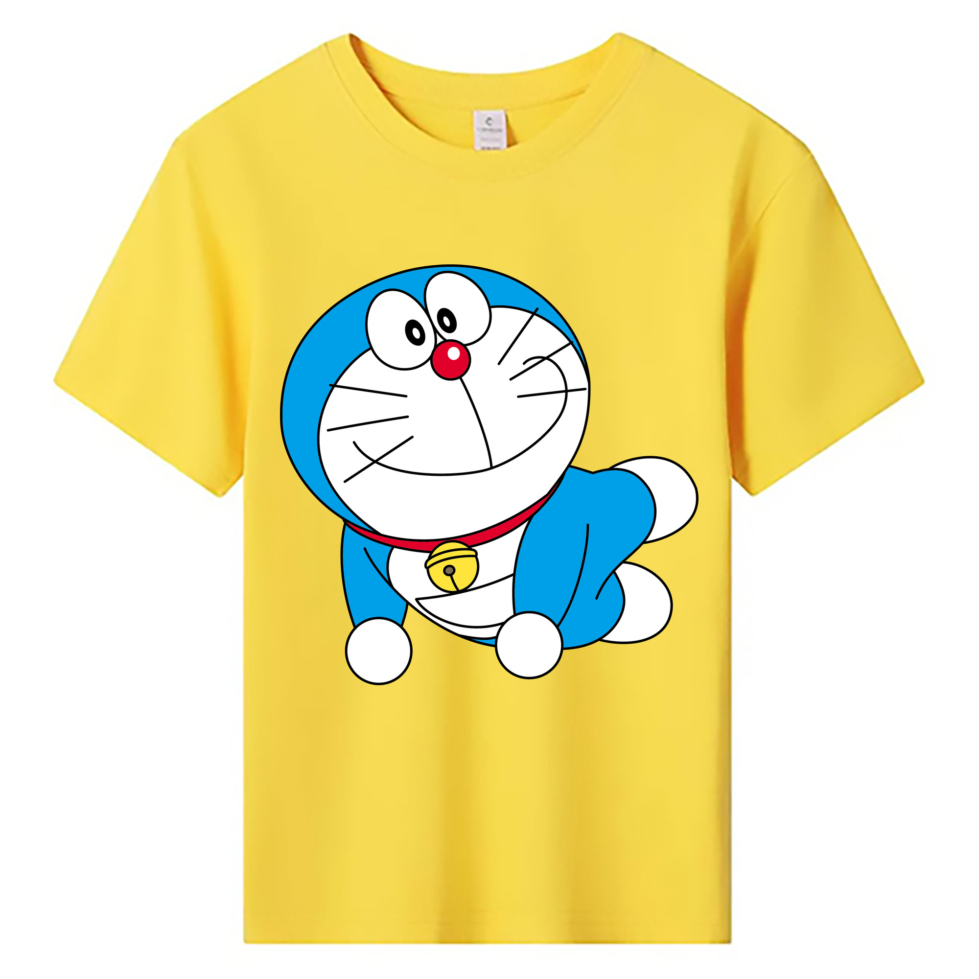 （画像用） ドラえもん Doraemon 綿100％キッズTシャツ（フロントプリント）